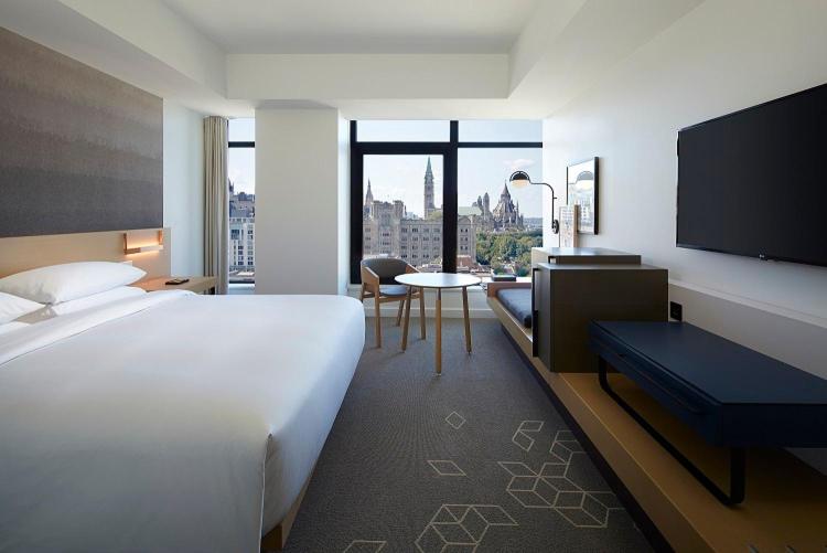 King Room with View and Accessible Shower - Disability Access