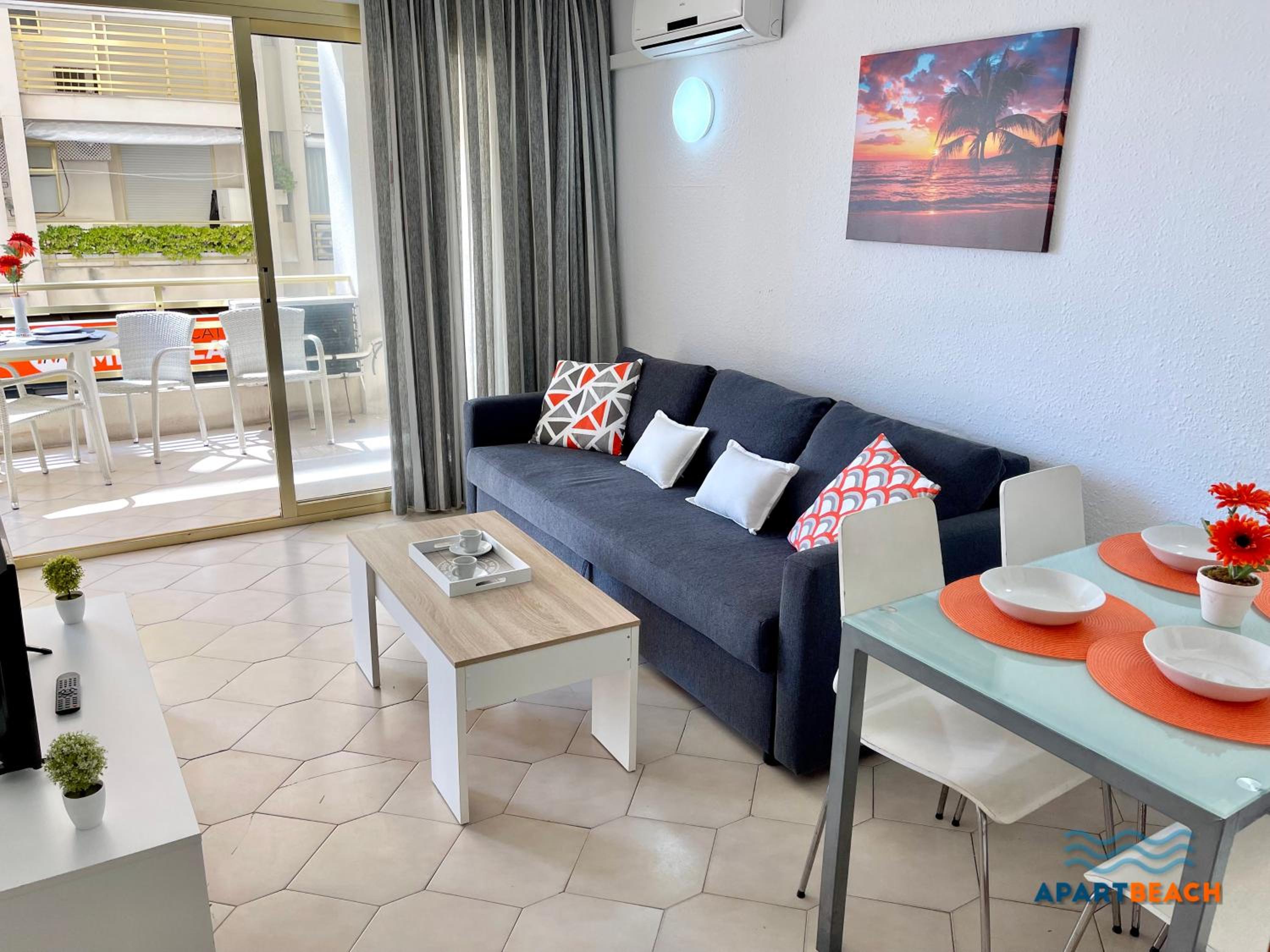 Apartamento con vista al mar