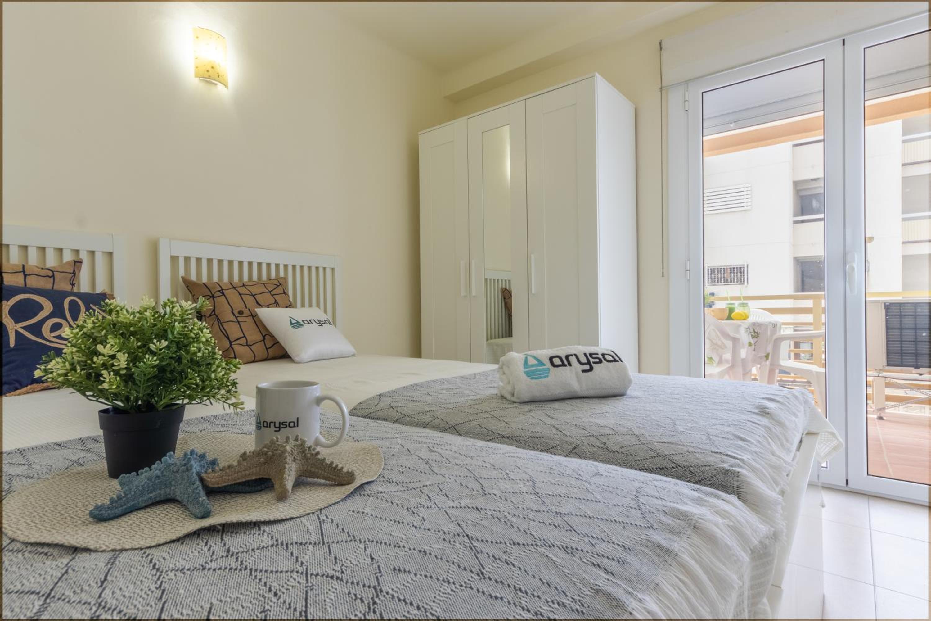 Apartamento de dos habitaciones