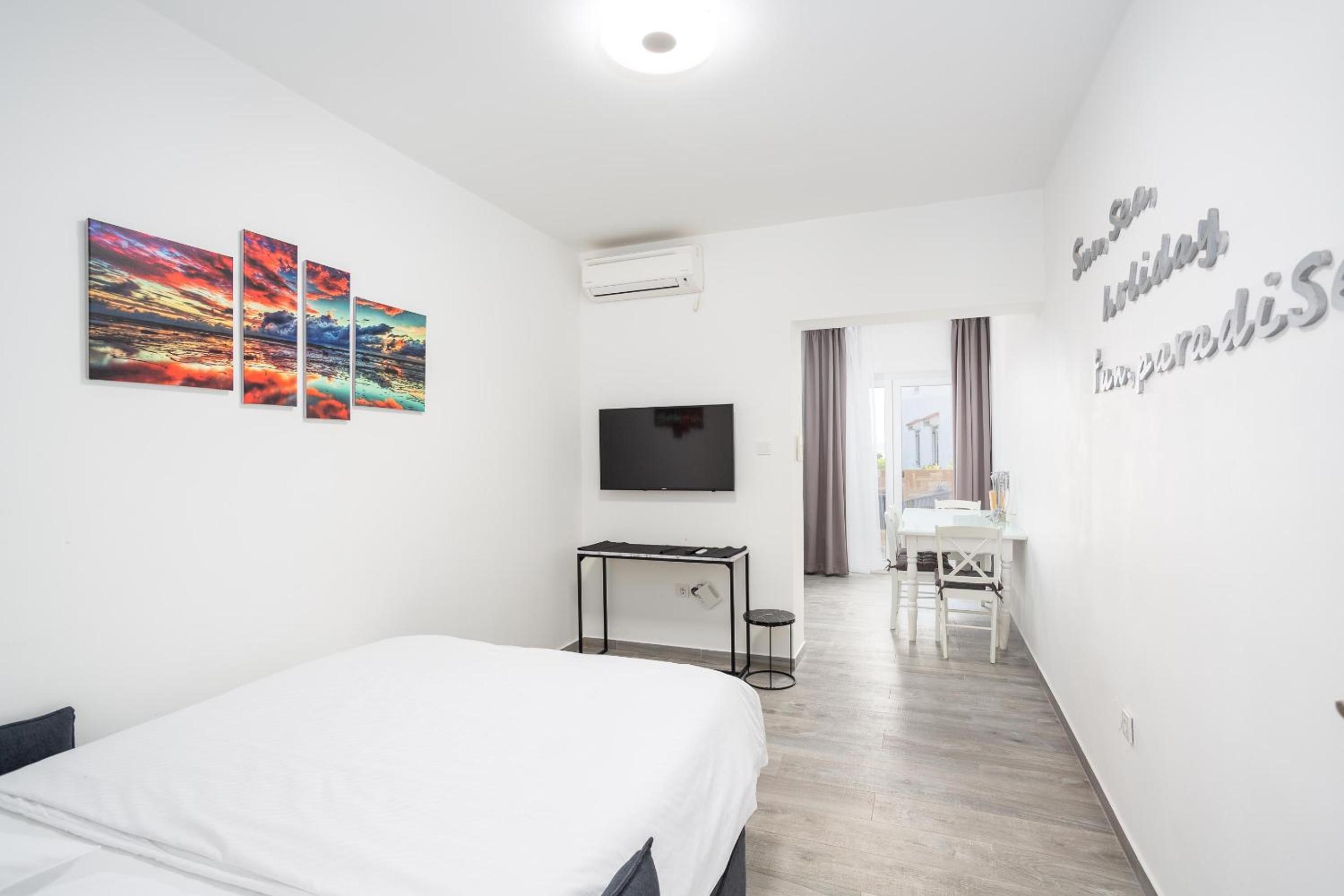 Two-Bedroom Apartment with Balcony and Sea View