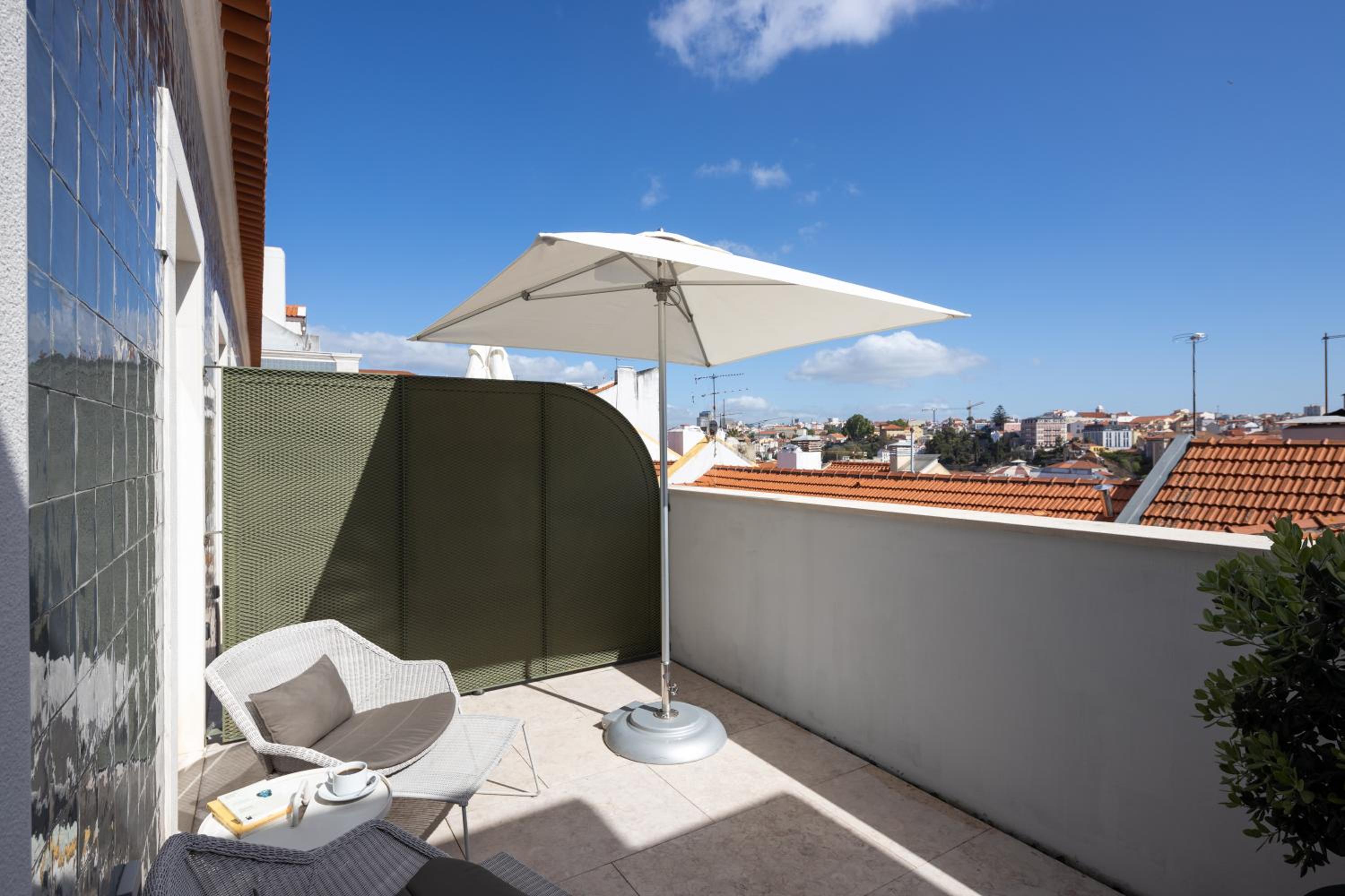 Double Room with Terrace and View