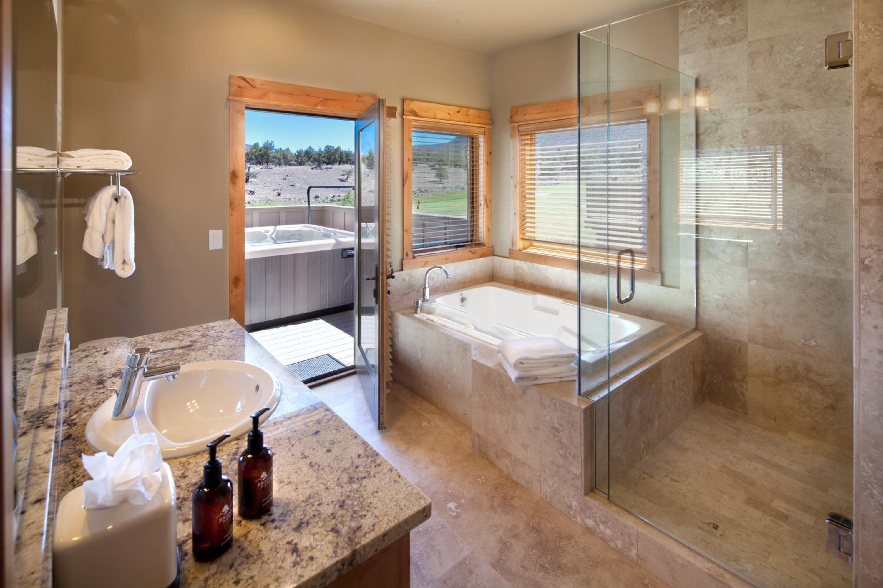 Four-Bedroom Cabin with Hot Tub - Photo 12