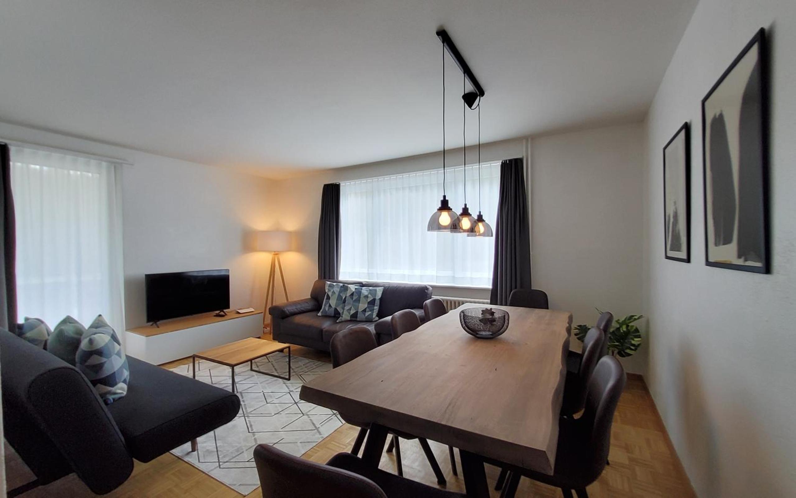 Two-Bedroom Apartment with Balcony