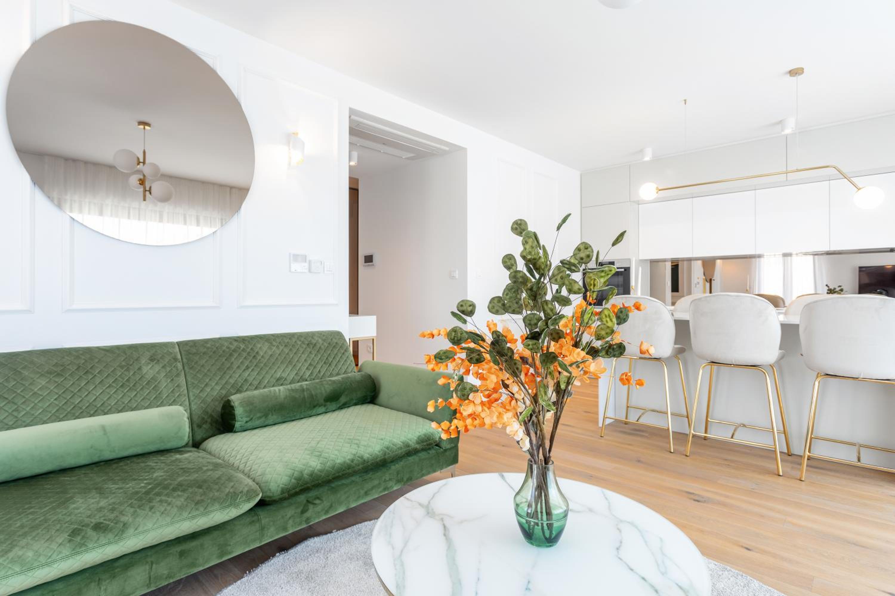 Two-Bedroom Apartment with Balcony and Sea View - First Floor