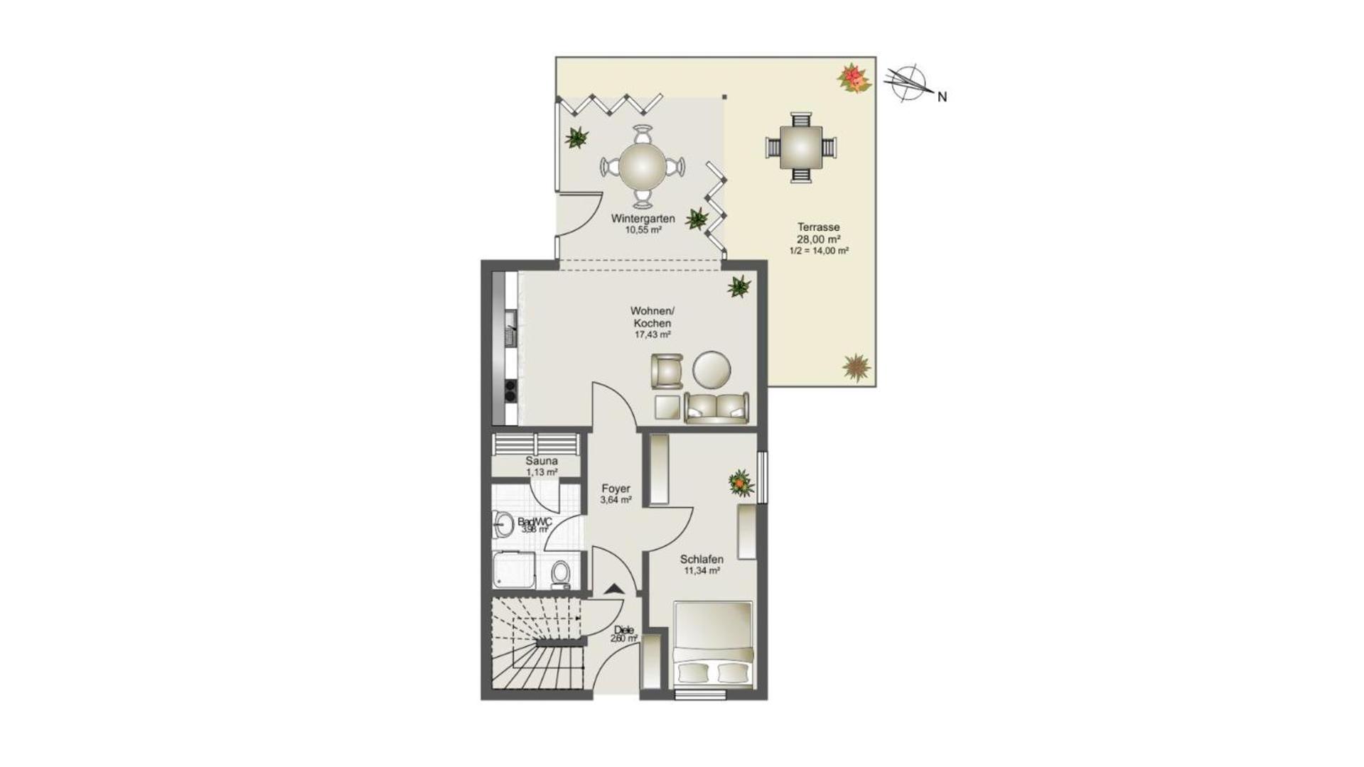 One-Bedroom Apartment