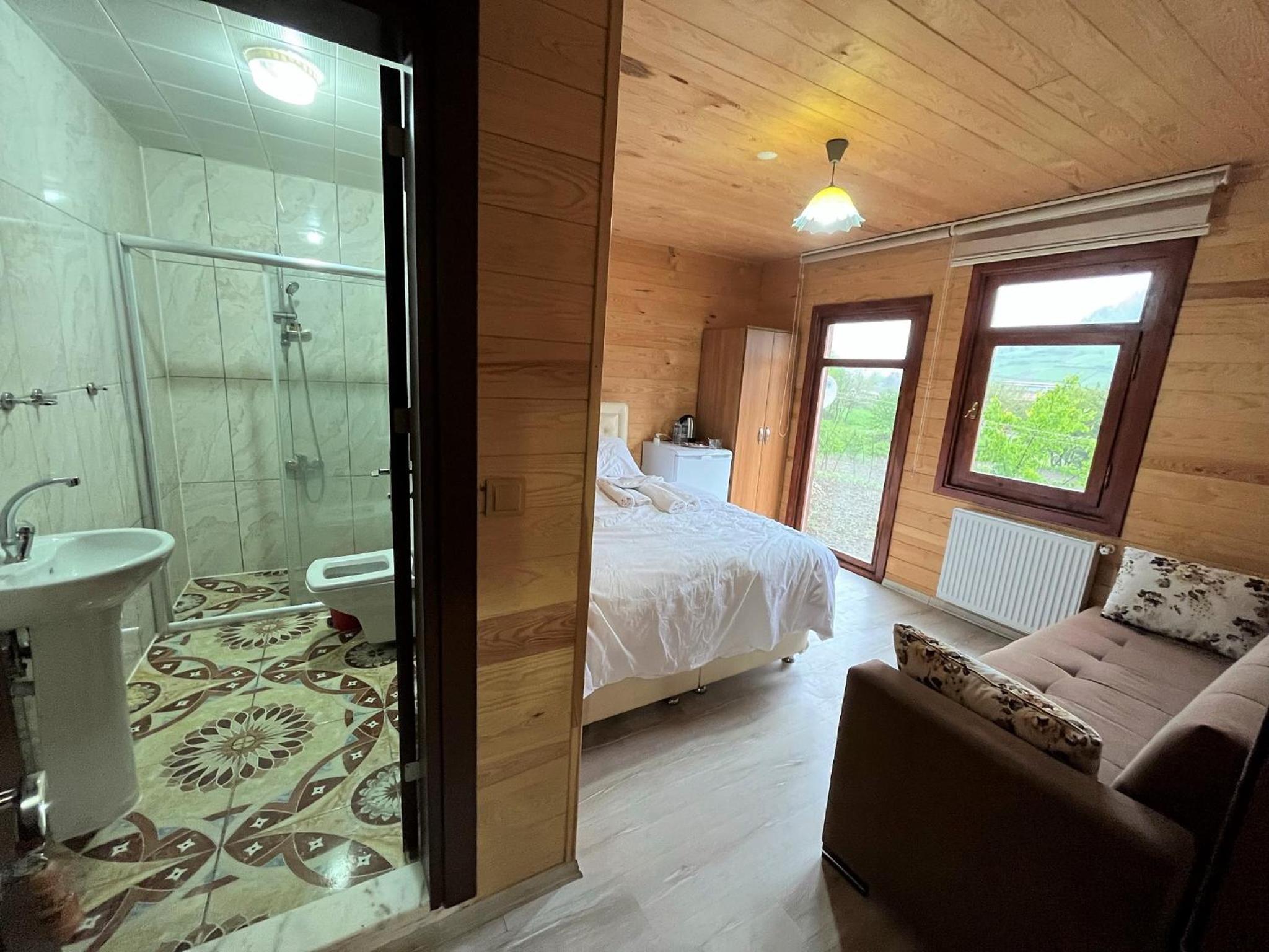 Family Room with Mountain View