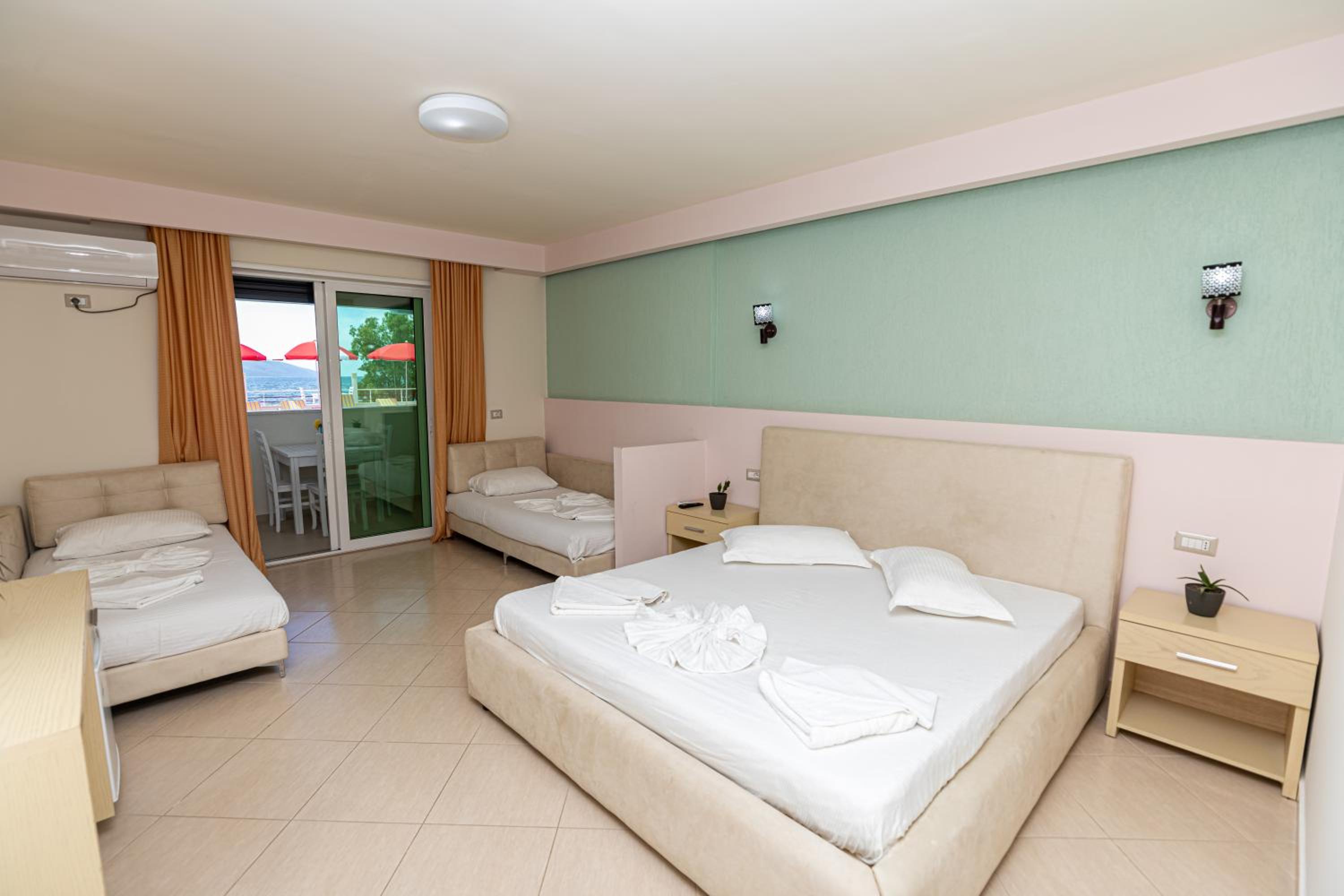 Quadruple Room with Pool View
