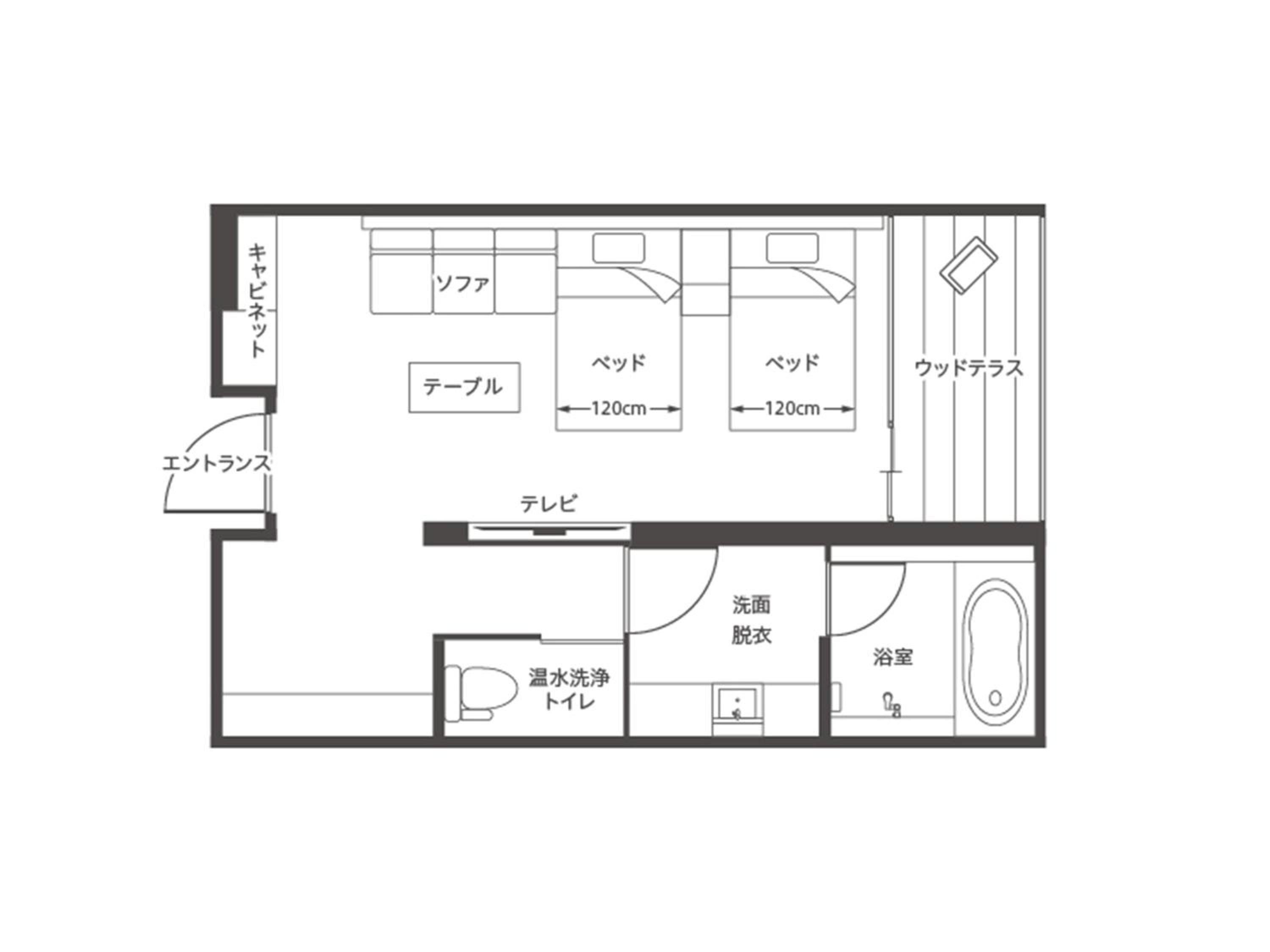 Twin Room - Photo 2