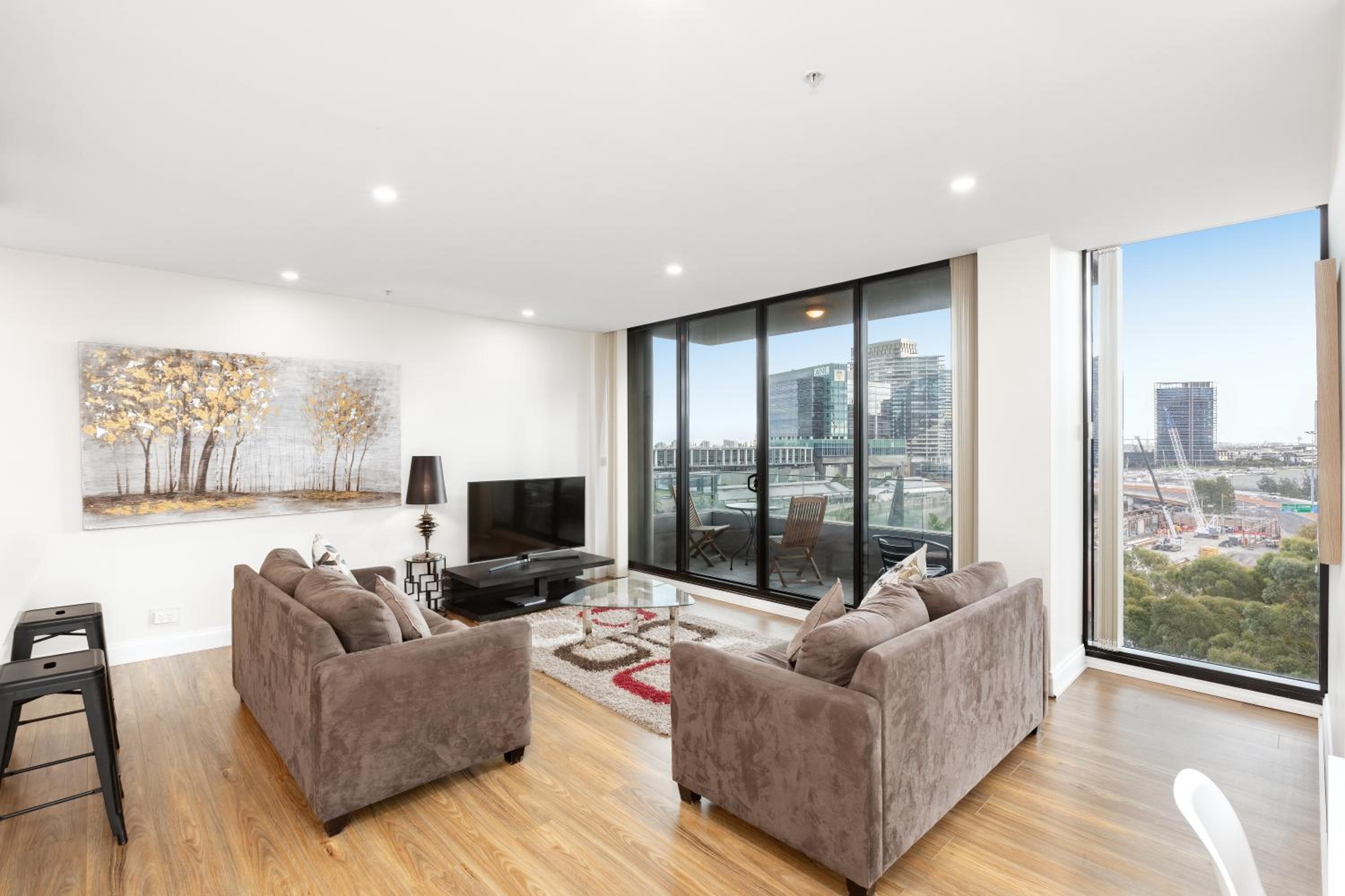 Two Bedroom Two Bathroom Apartment City View