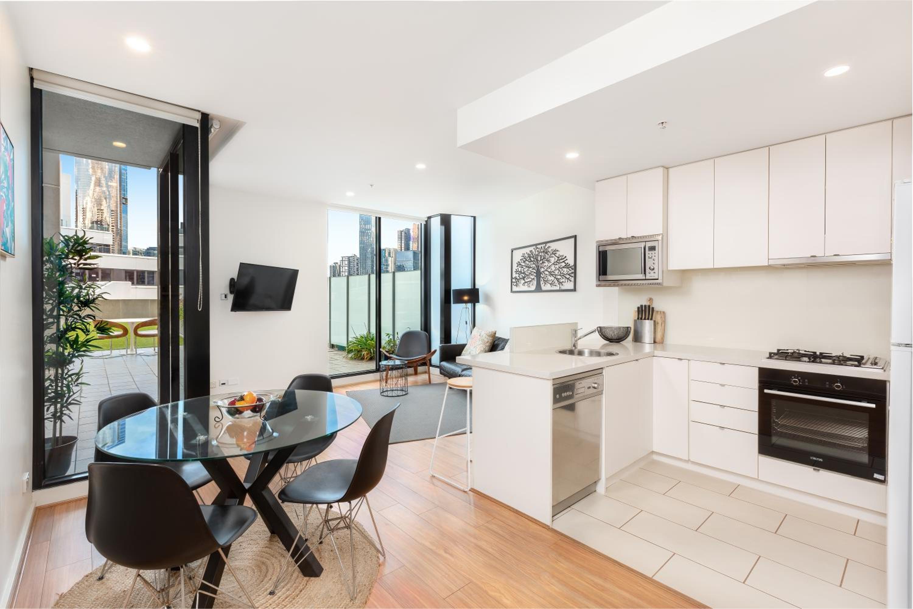 Two Bedroom One Bathroom Terrace Apartment