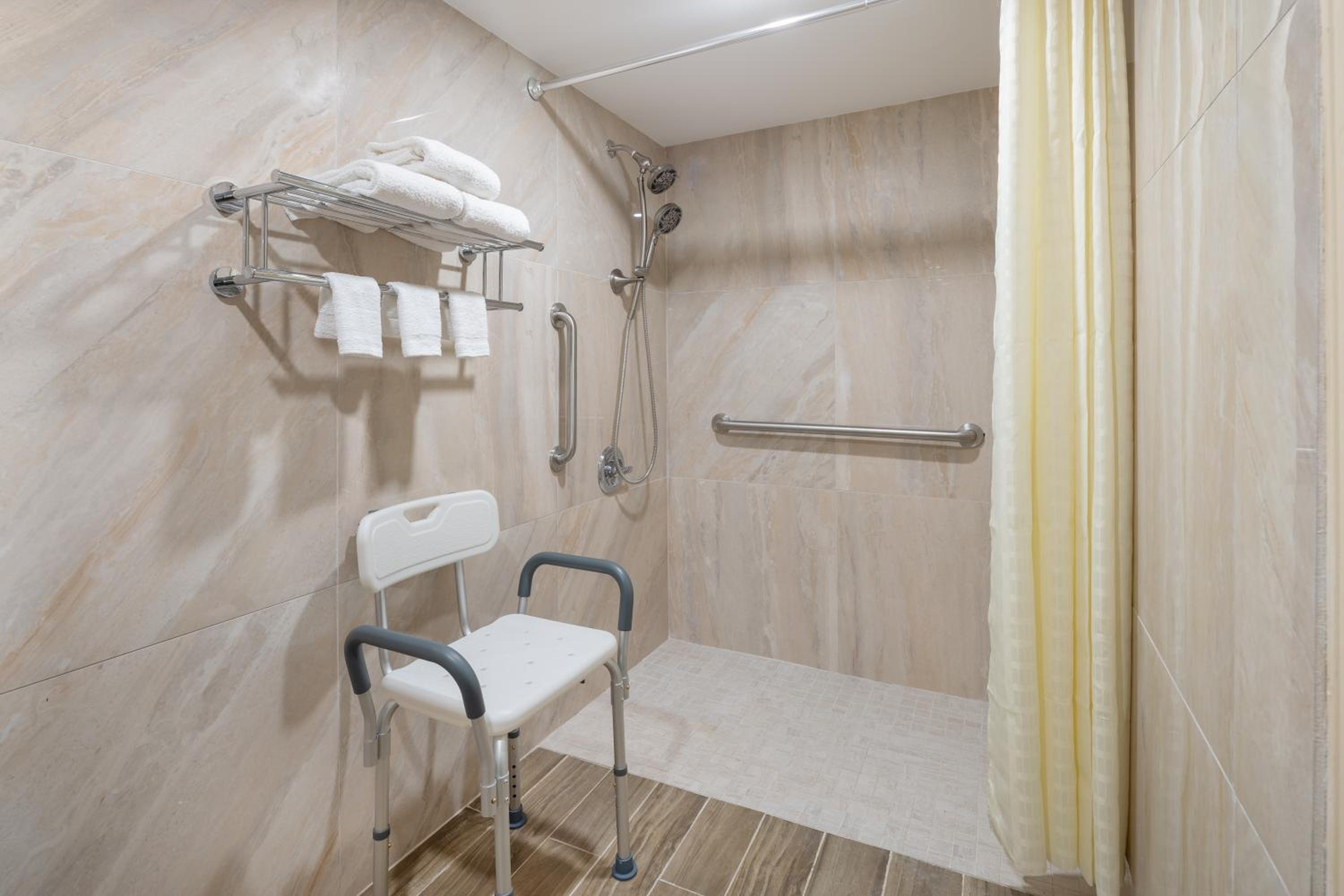 1 King Bed, Mobility Accessible Room, Roll-In Shower, Non-Smoking - Photo 5