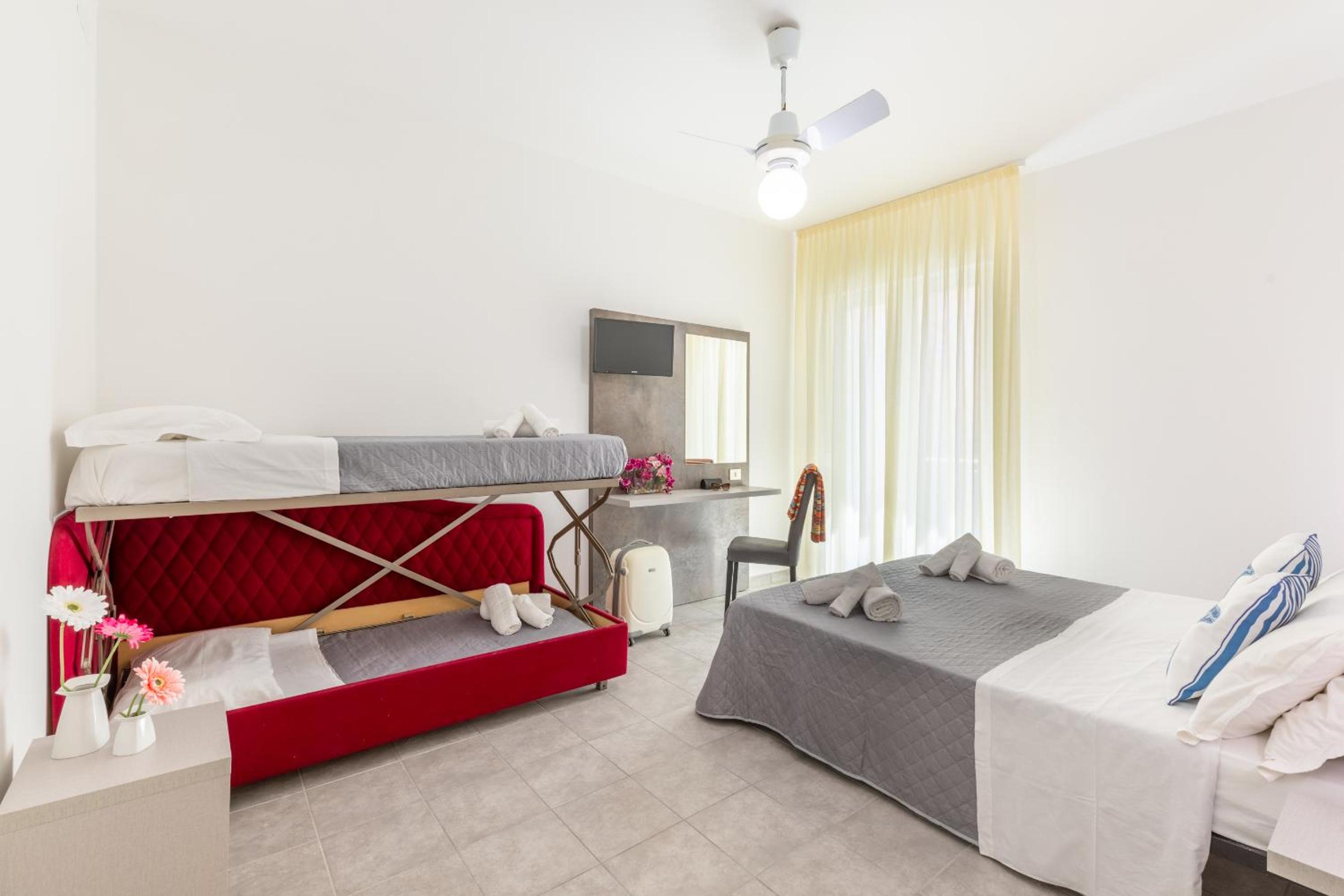 Quadruple Room with Balcony
