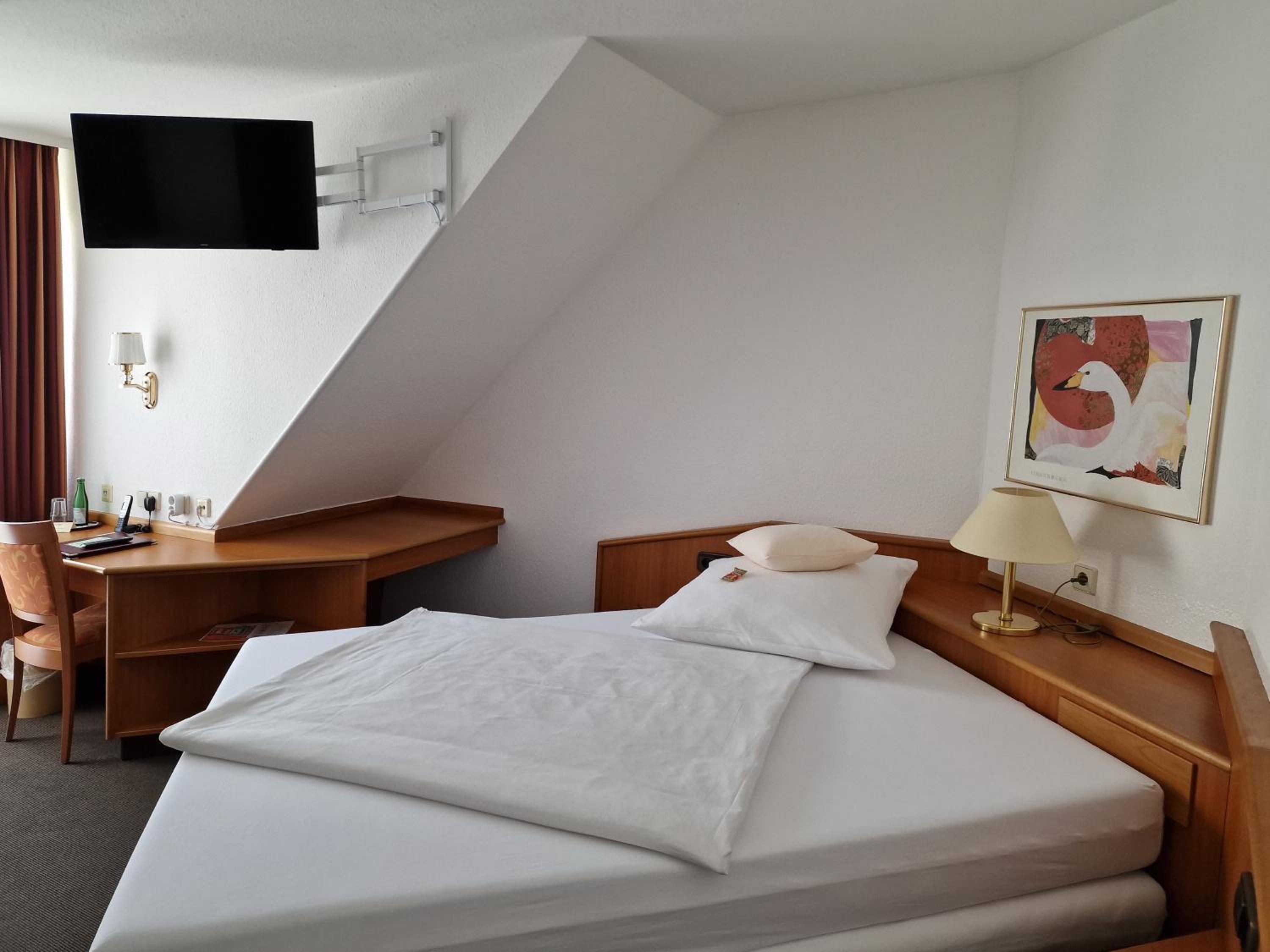 Double Room with Queen-size bed and Garden View - Attic