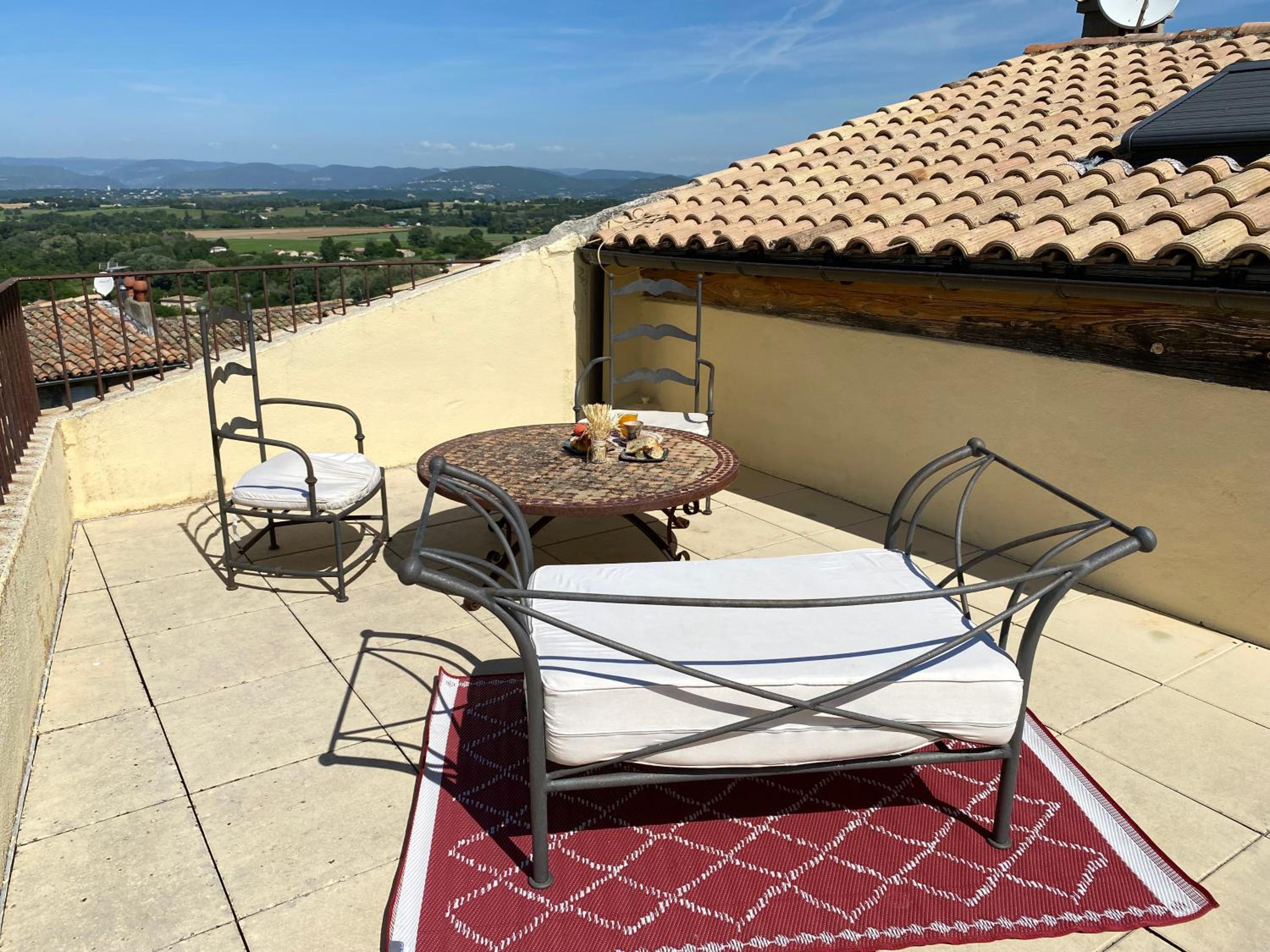 Family Room with Terrace