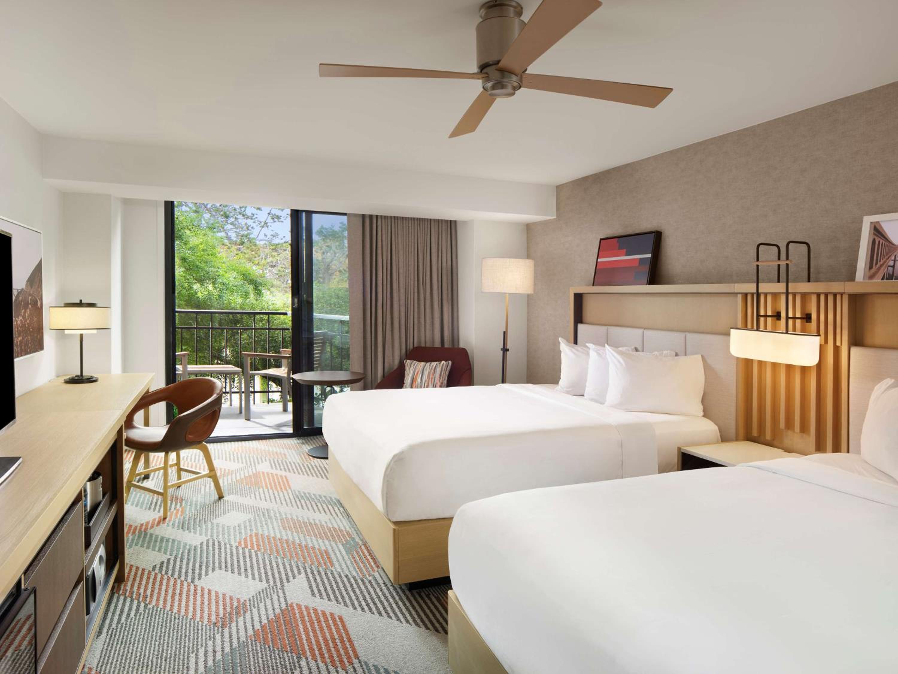 Queen Room with Two Queen Beds and Balcony