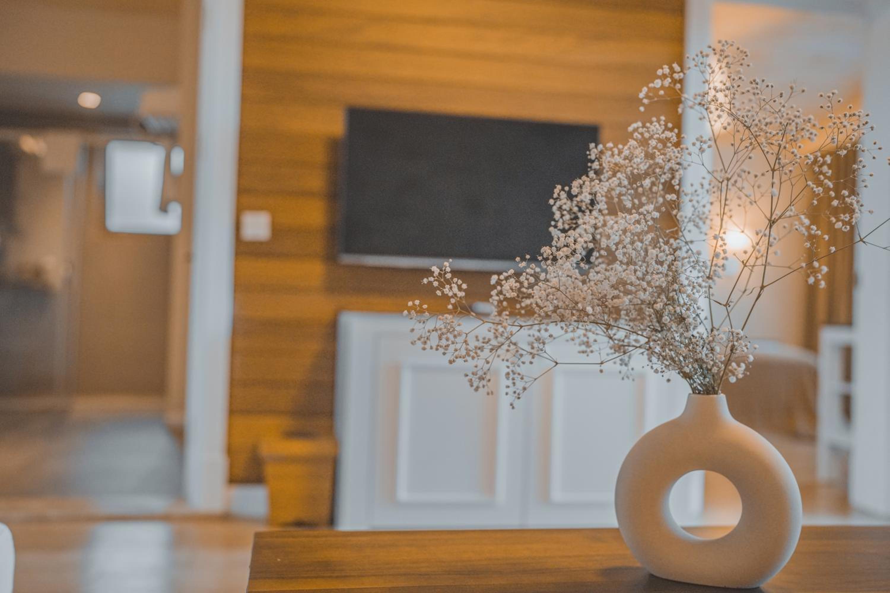 Orange Family Room