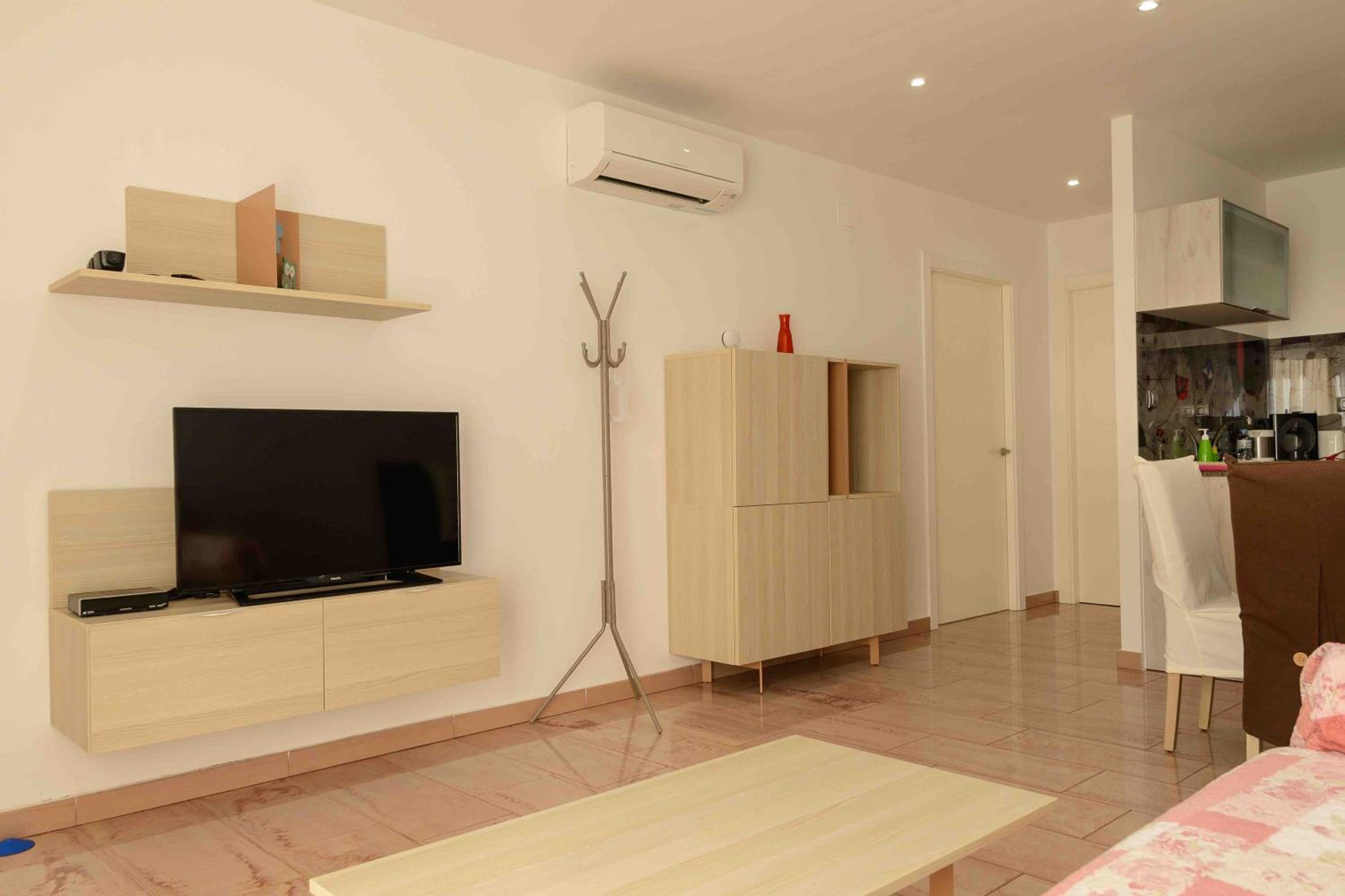 Apartamento con vista al jardín