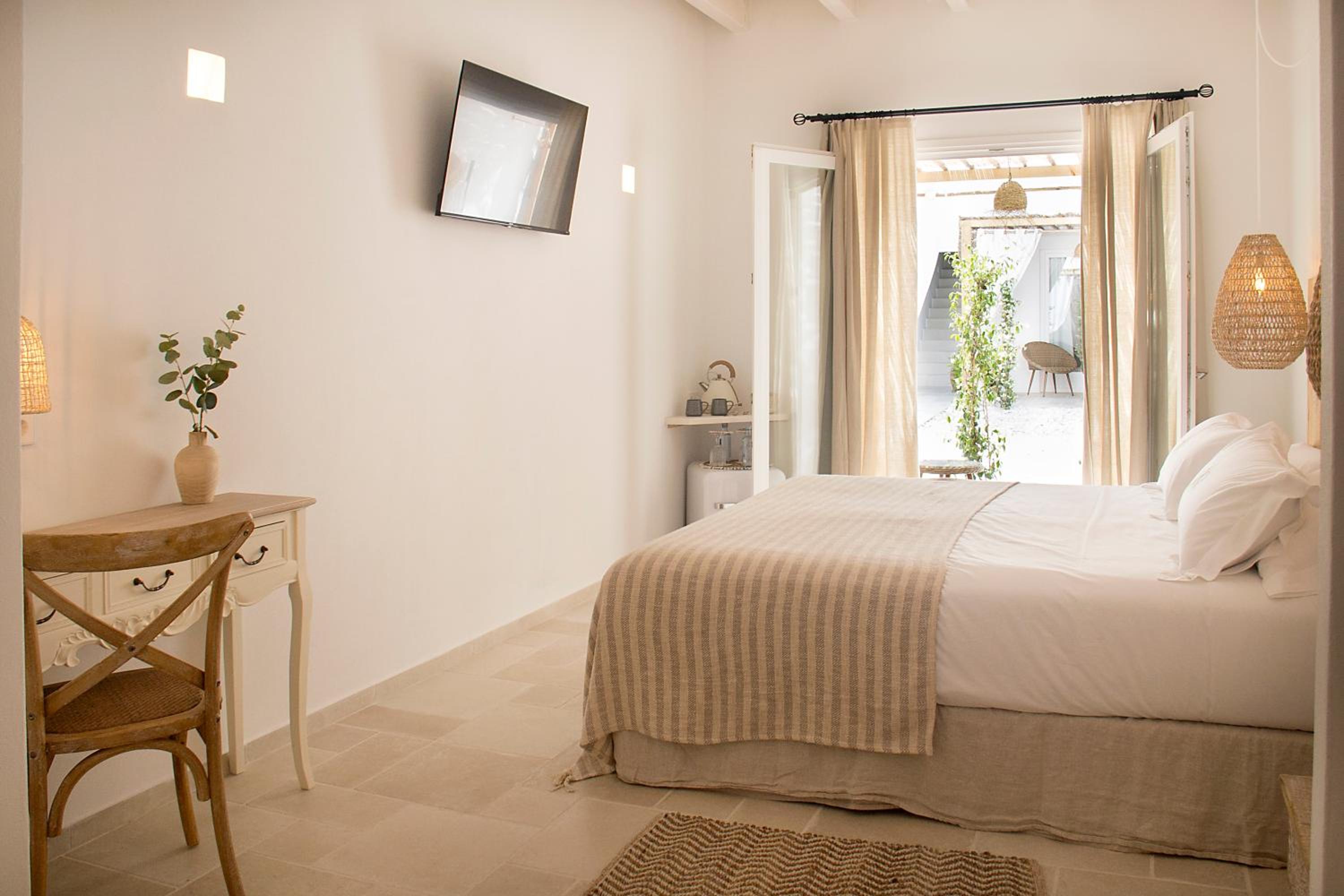 Habitación Doble Deluxe con Patio Interior Privado
