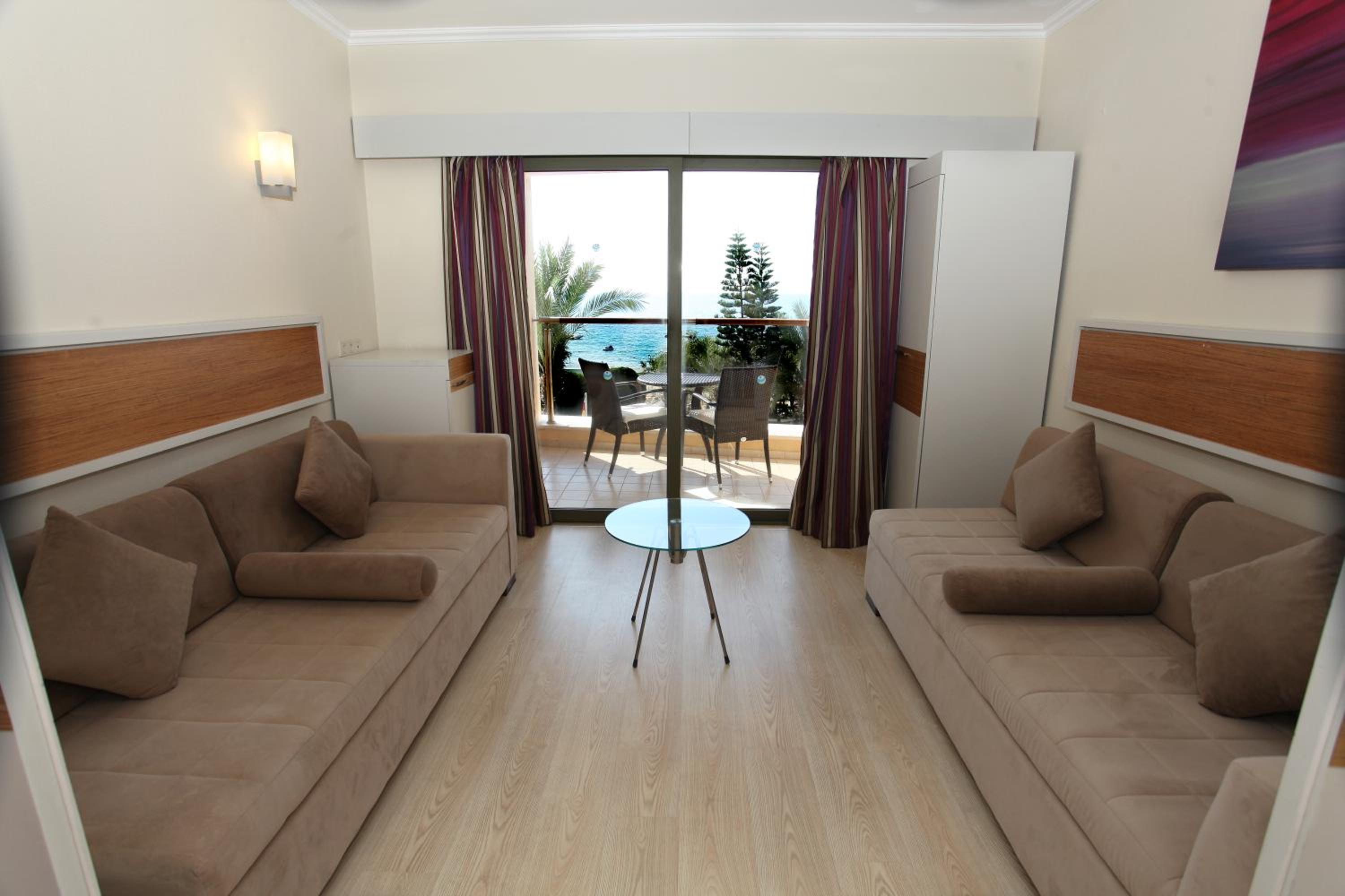 Family Room with Side Sea View