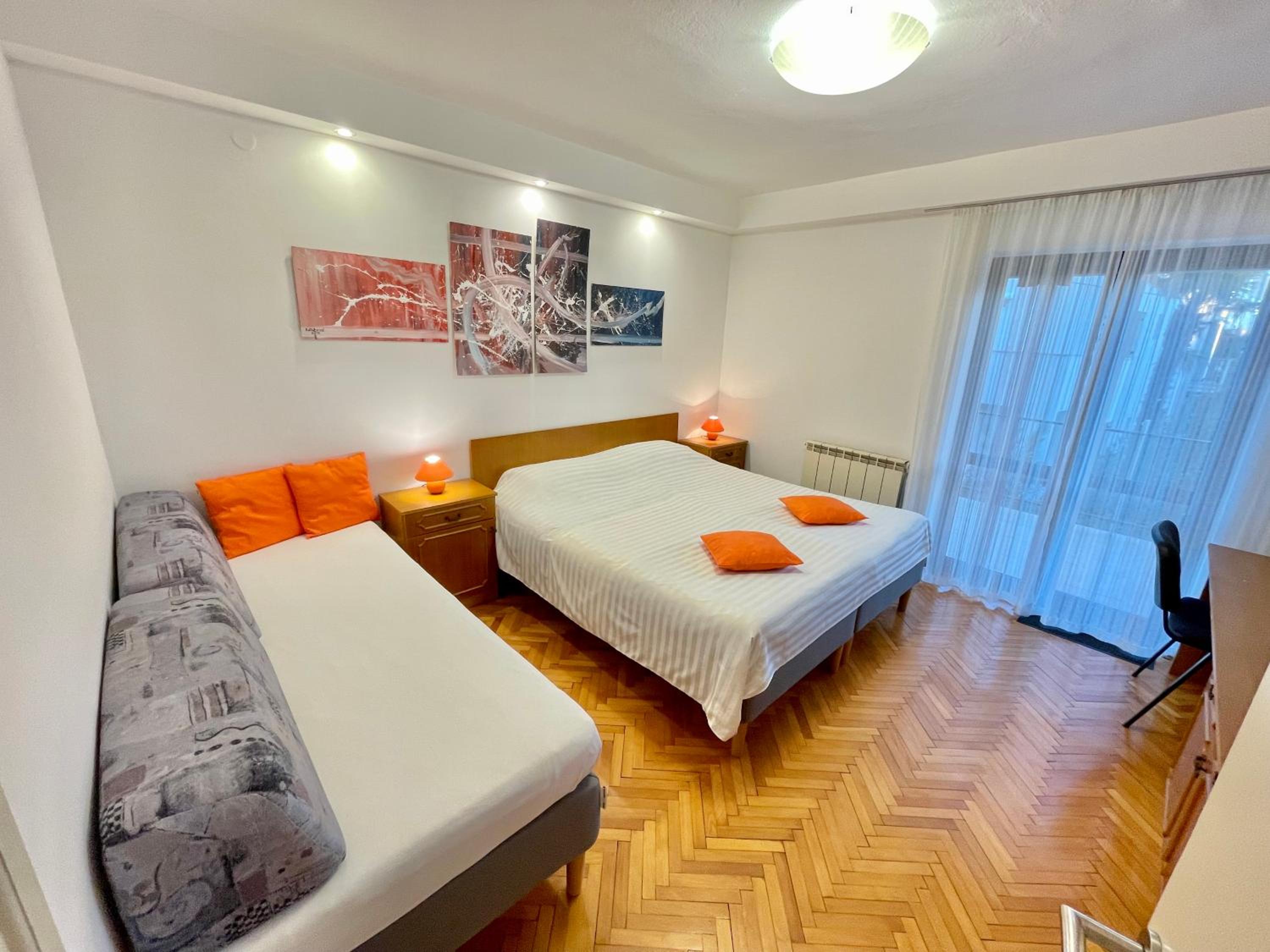 Comfort One-Bedroom Apartment With Two Balconies