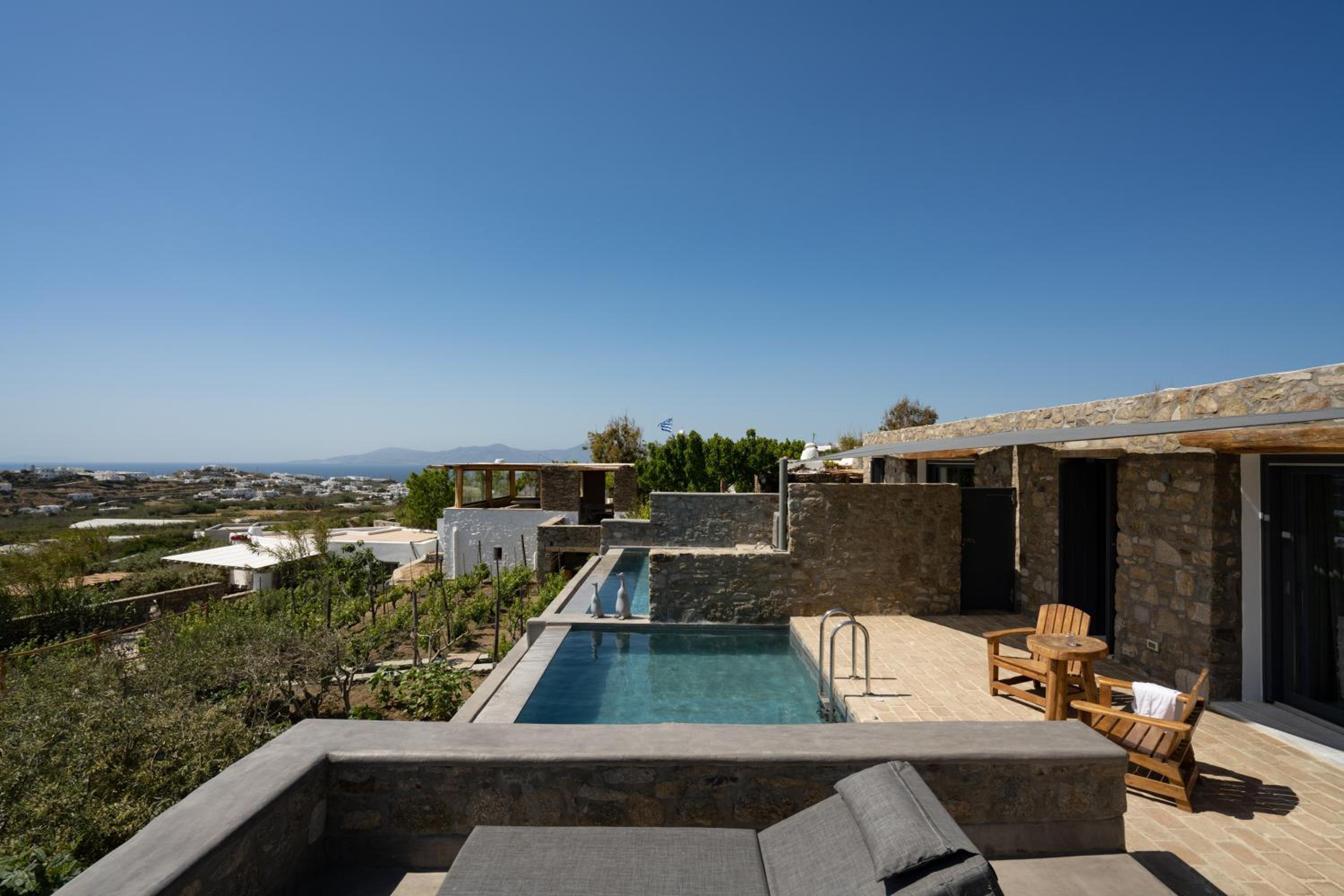 Junior Suite with private pool (Elia) - Photo 7
