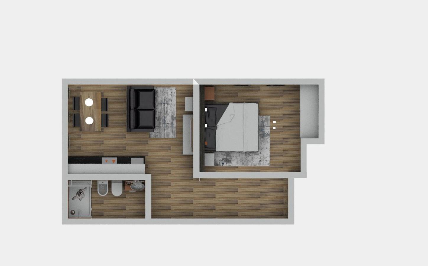 Apartment with Balcony - Photo 4