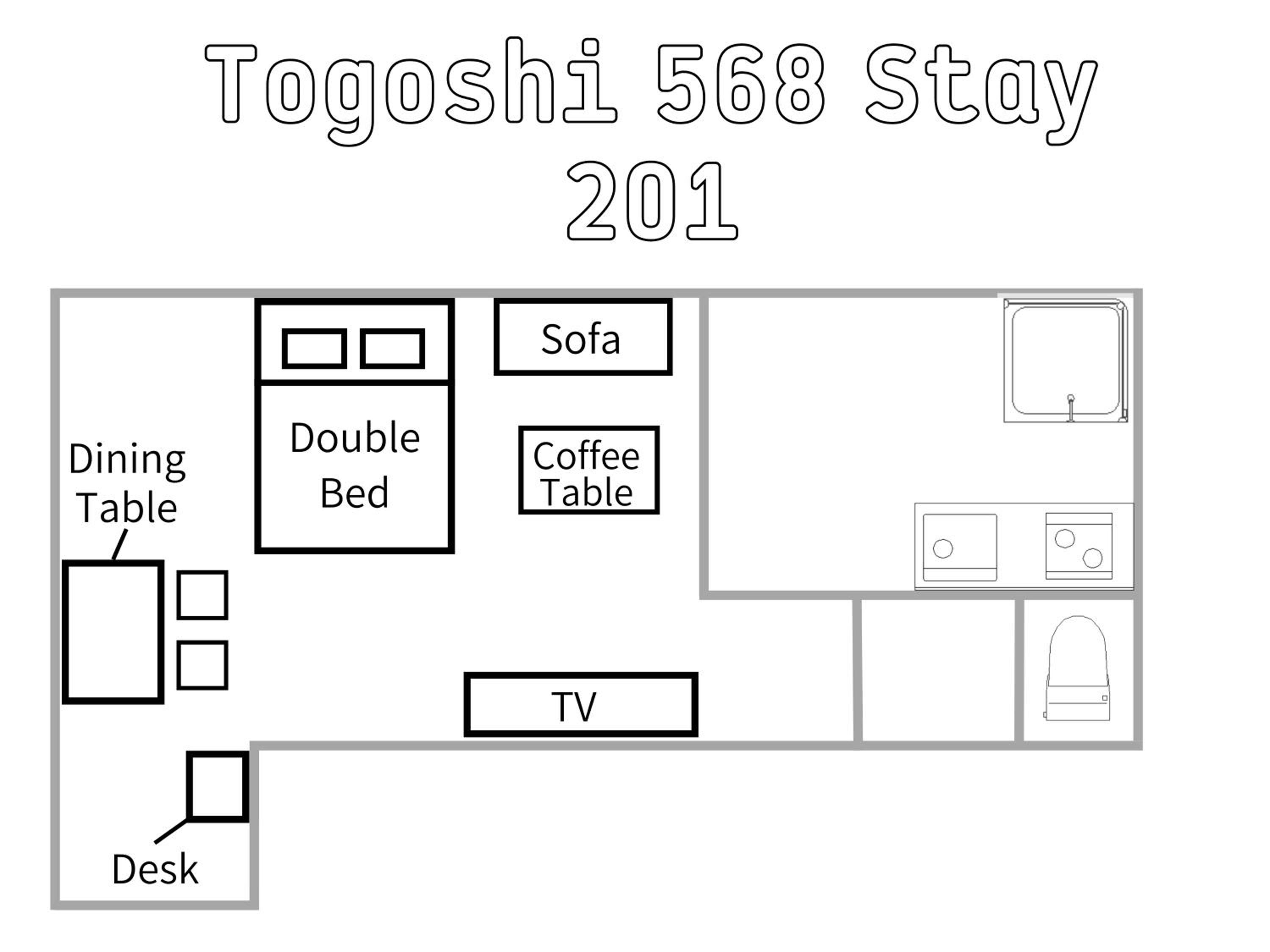 One-Bedroom Apartment 201 photo 2