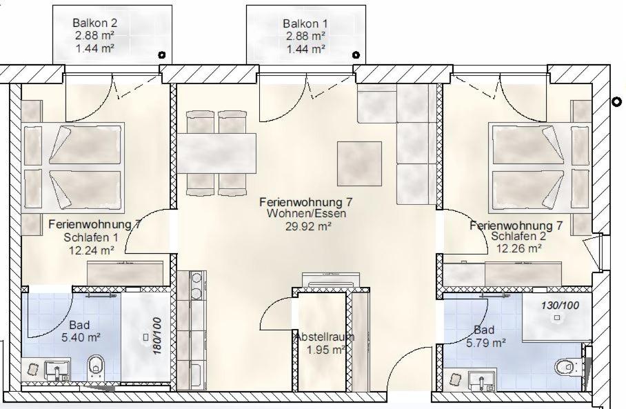 Two-Bedroom Apartment