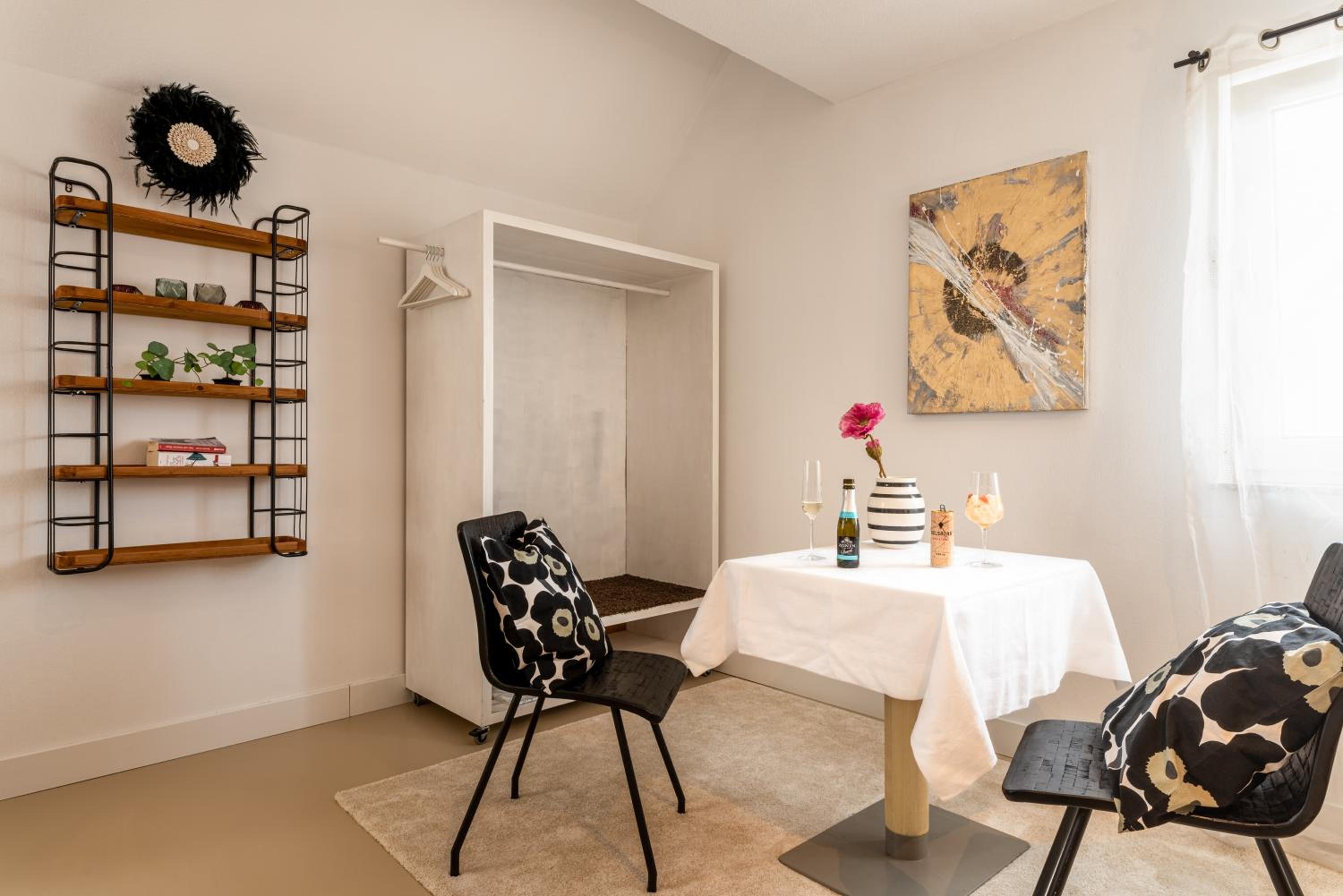 Studio with Balcony