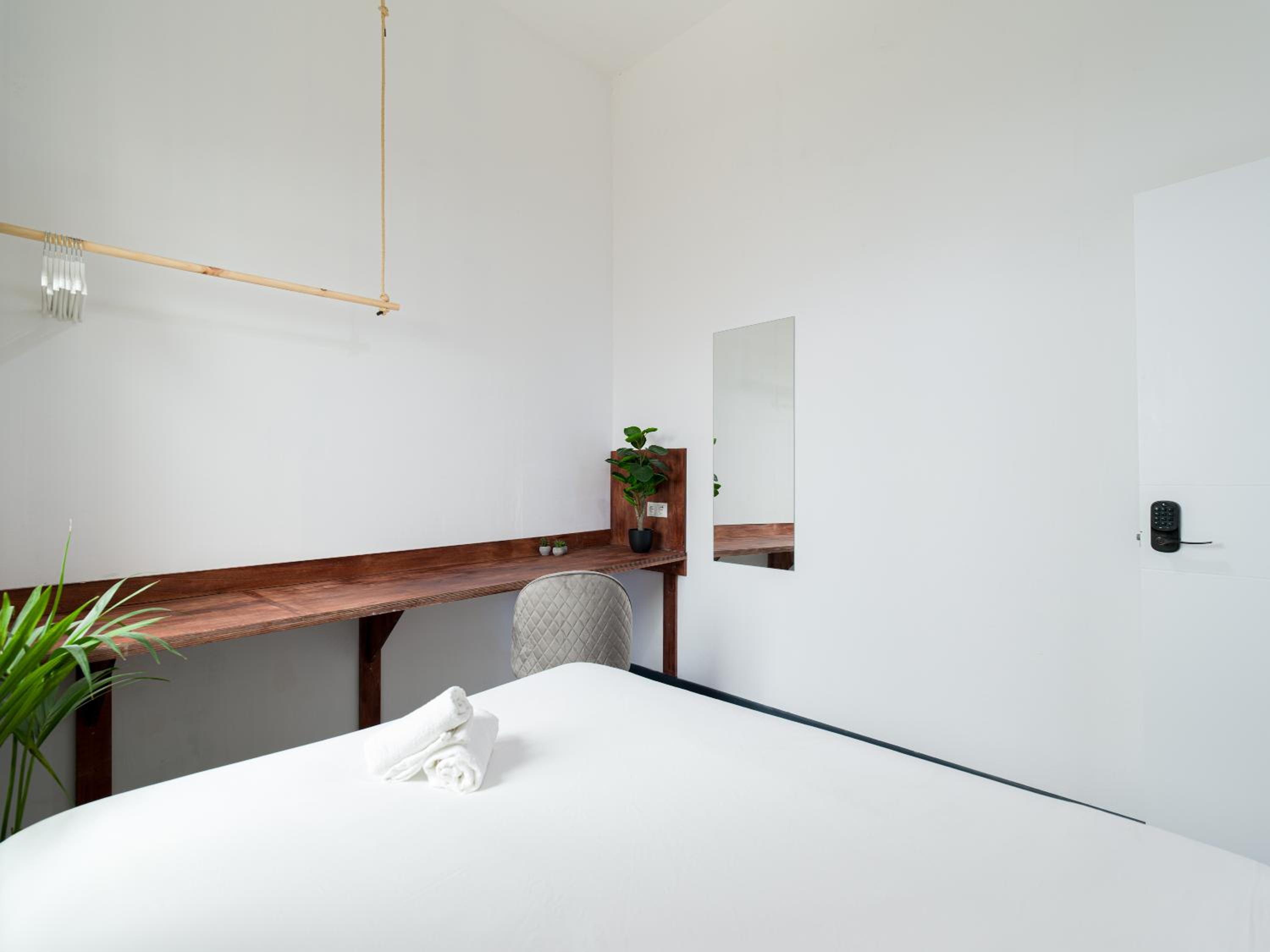 Habitación doble con baño compartido