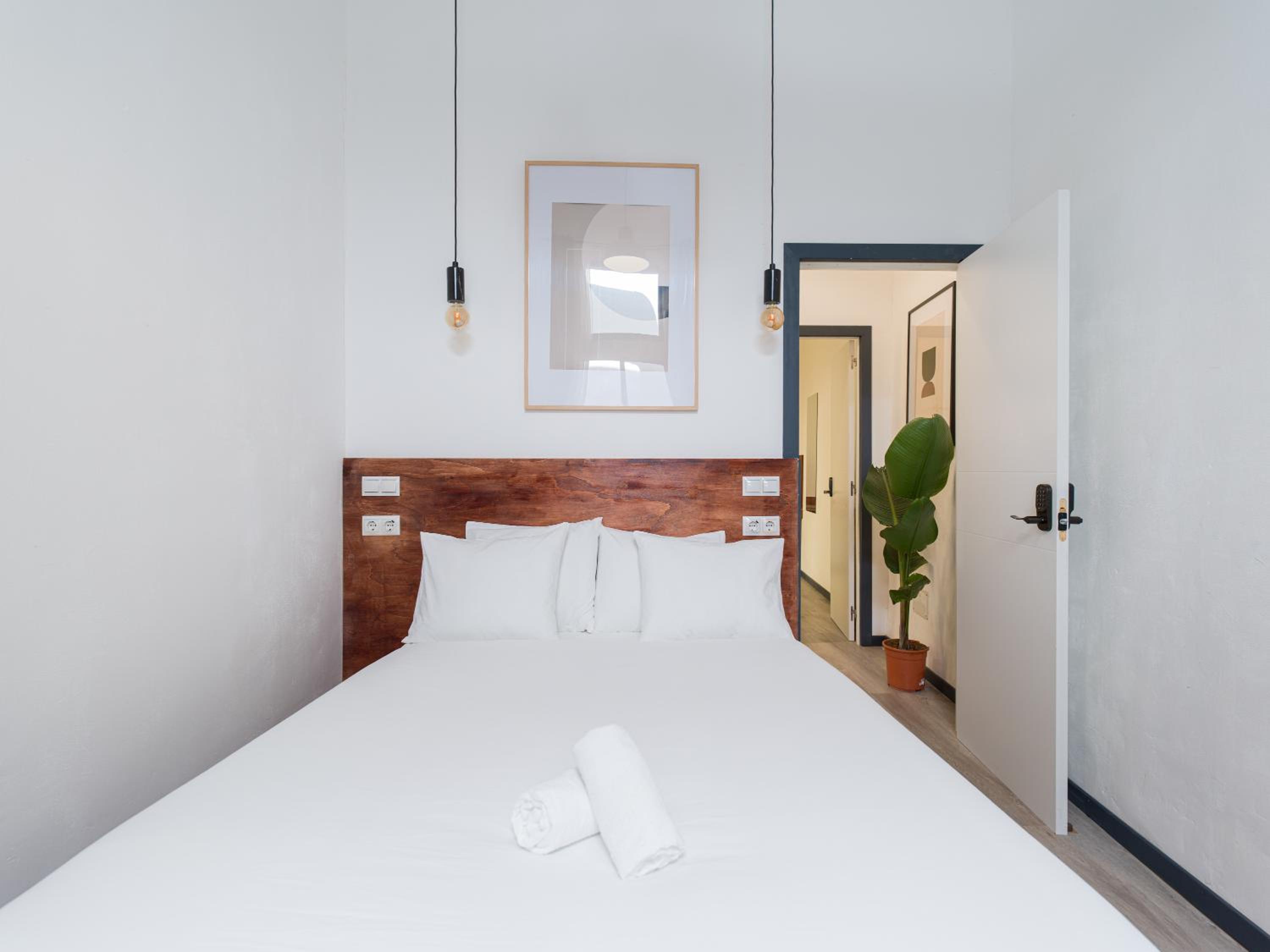Habitación doble con baño compartido