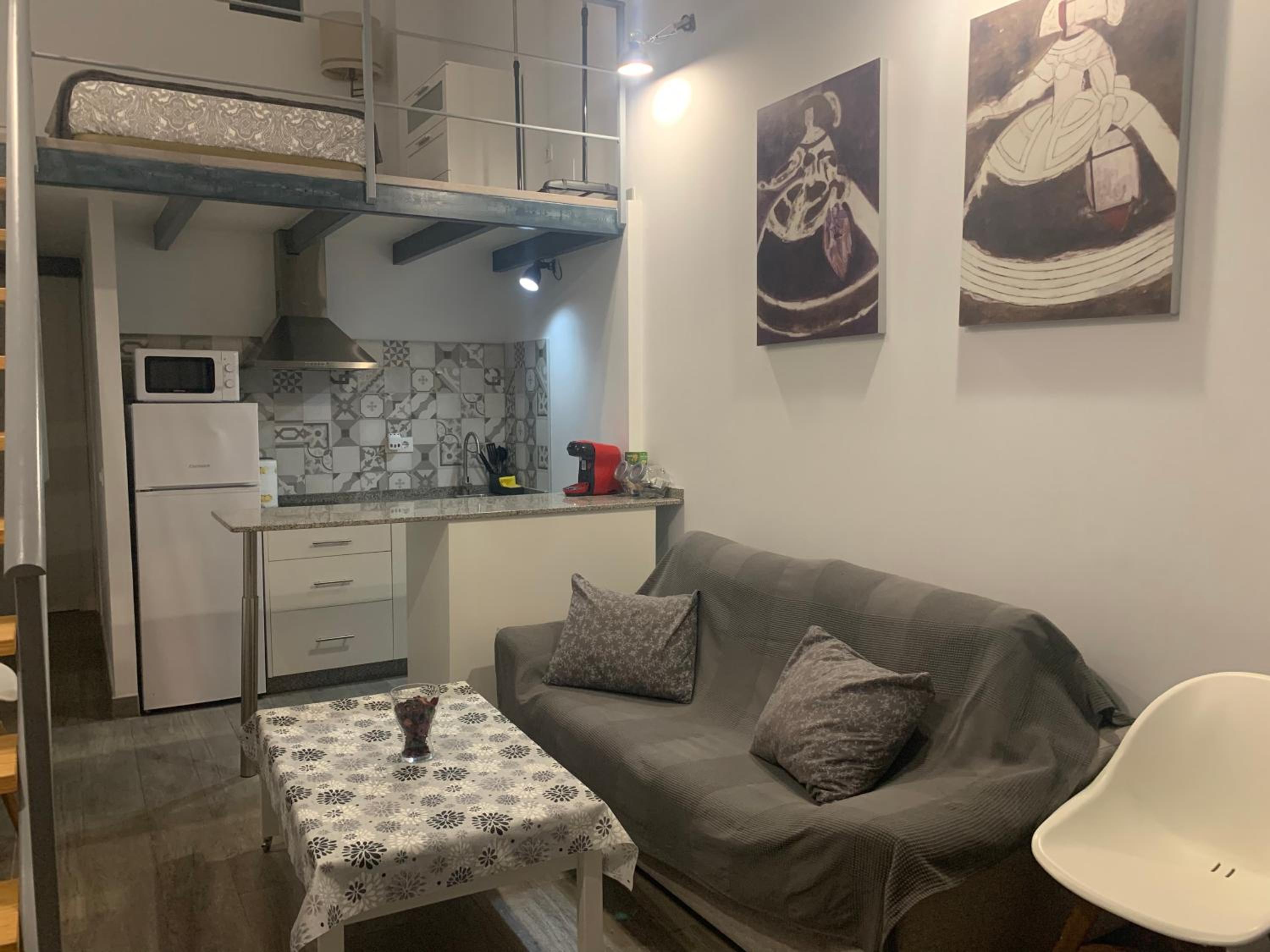 Apartamento de dos habitaciones