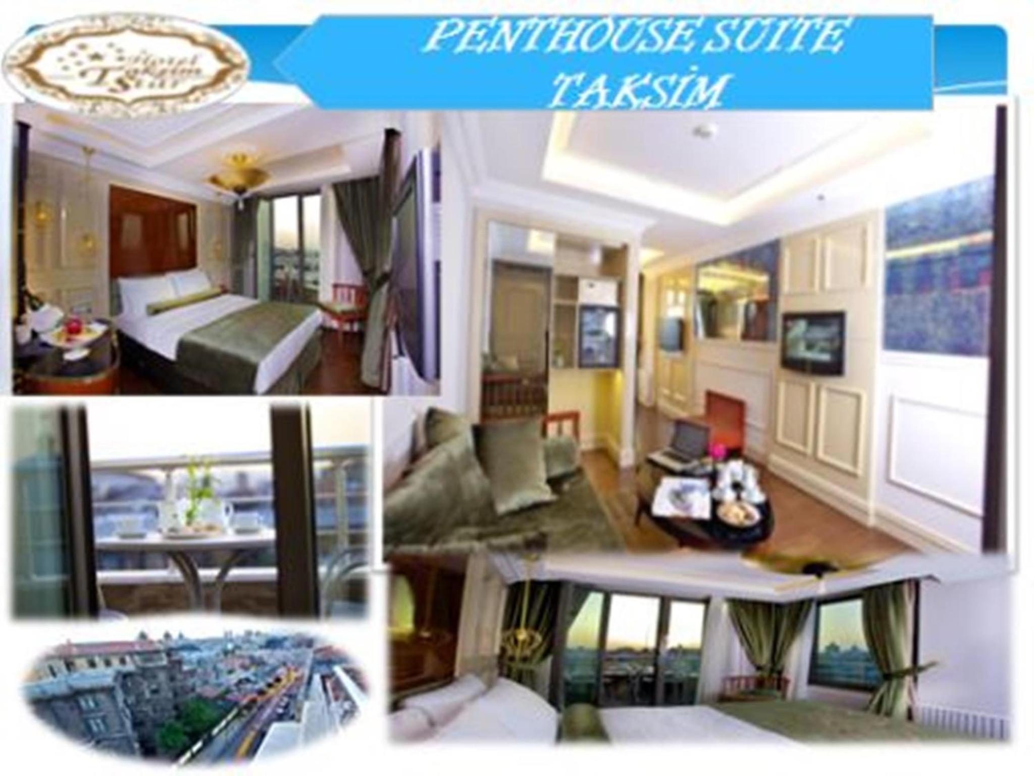 Penthouse Suite with Taksim Square View photo 2