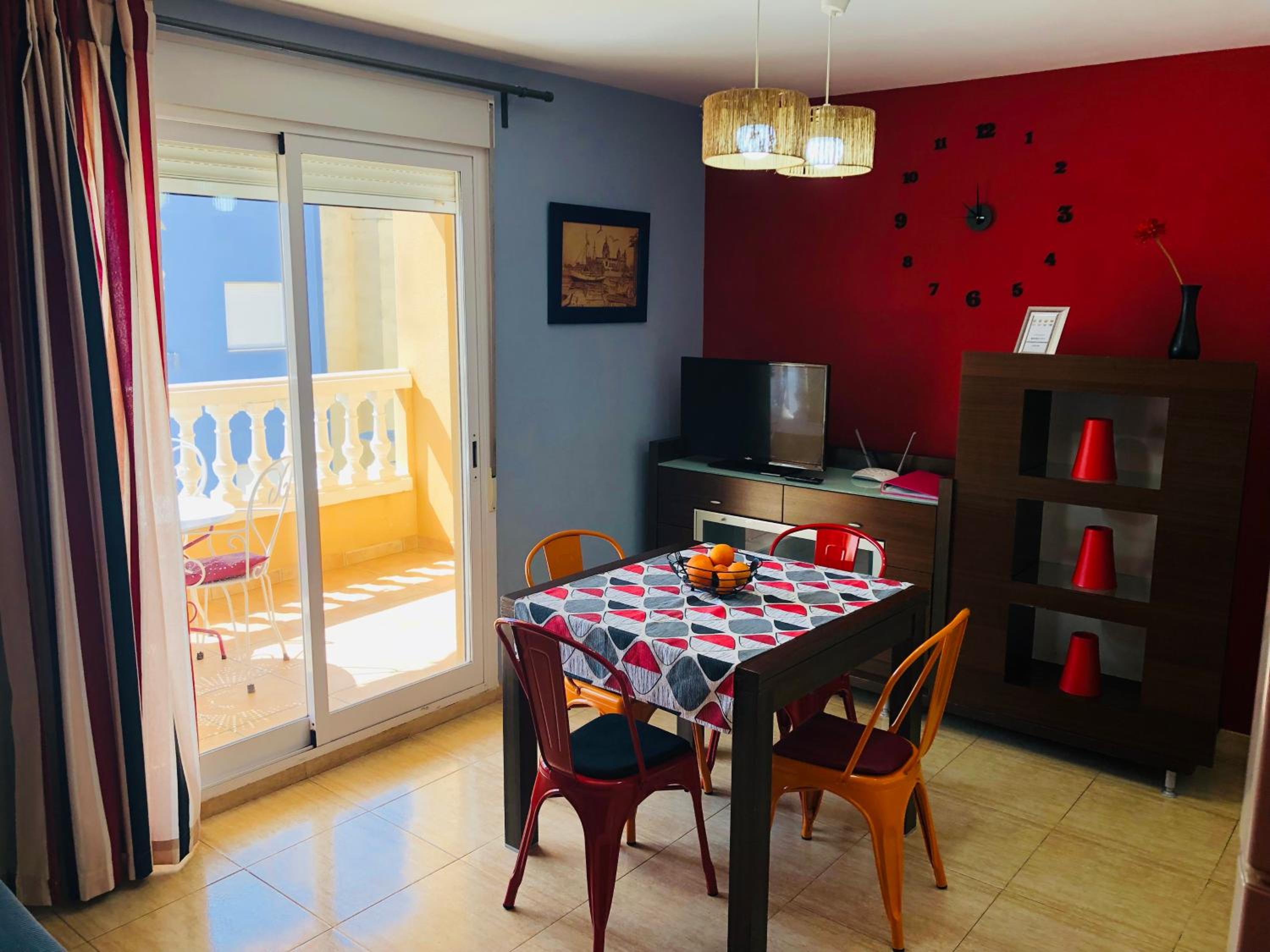 Apartamento con vista al mar