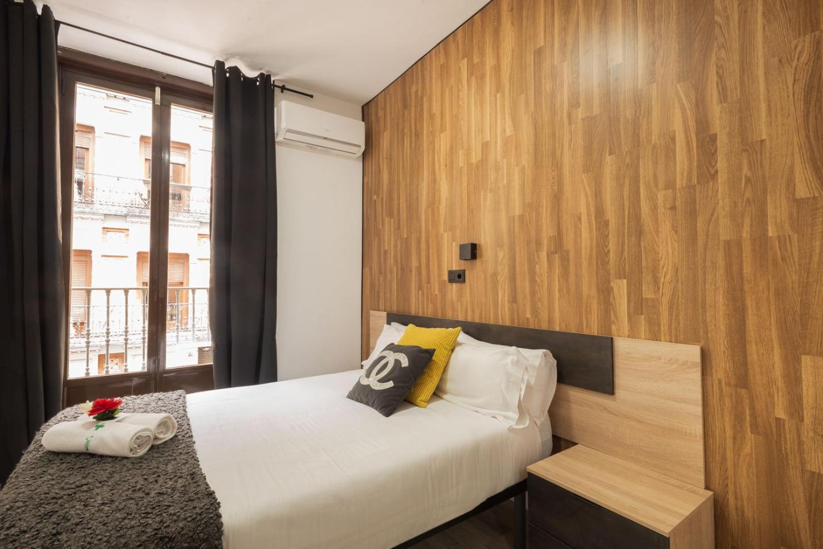 Apartamento de dos habitaciones con balcón