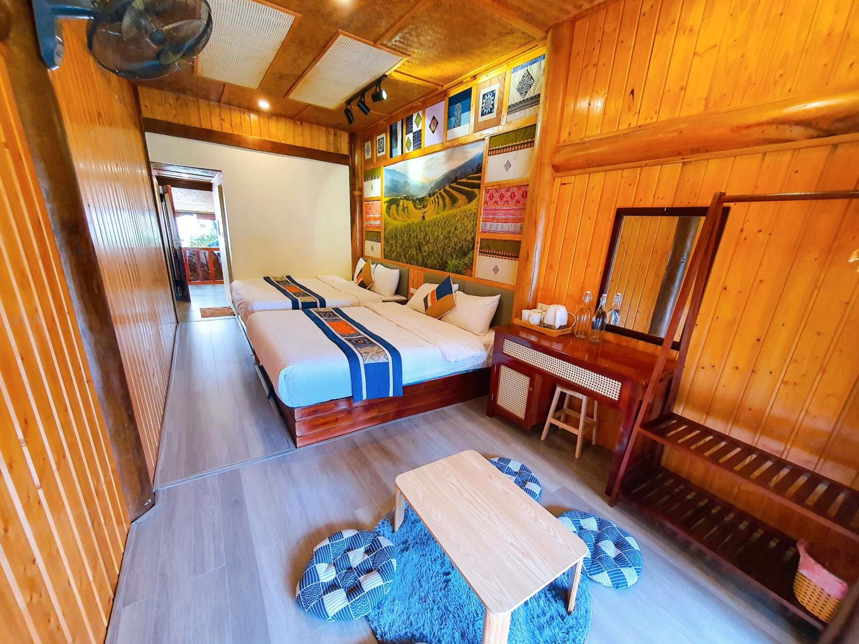 Quadruple Room with Mountain View