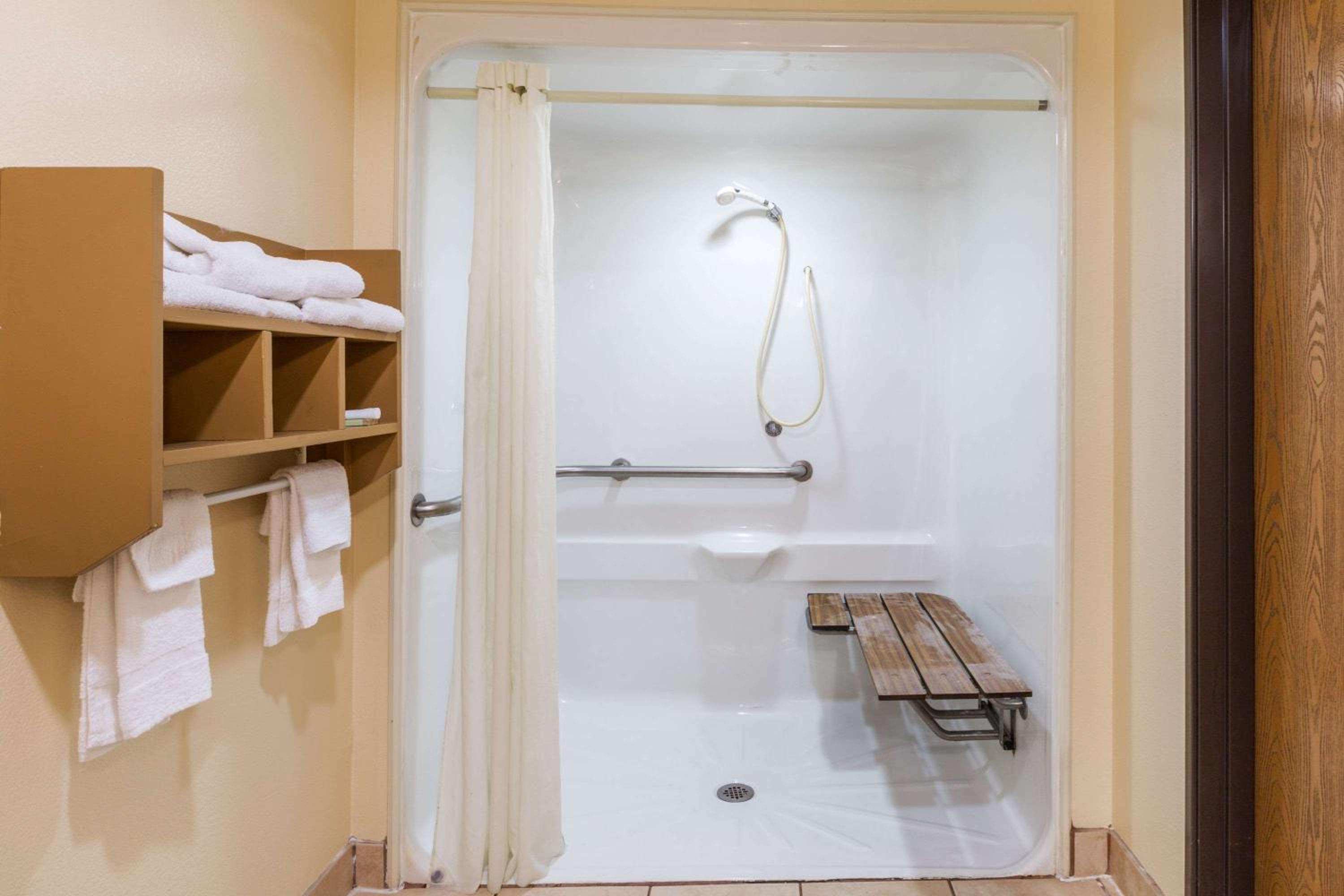 1 Queen Bed, Mobility Accessible Room, Roll-in Shower, Non-Smoking - Photo 5