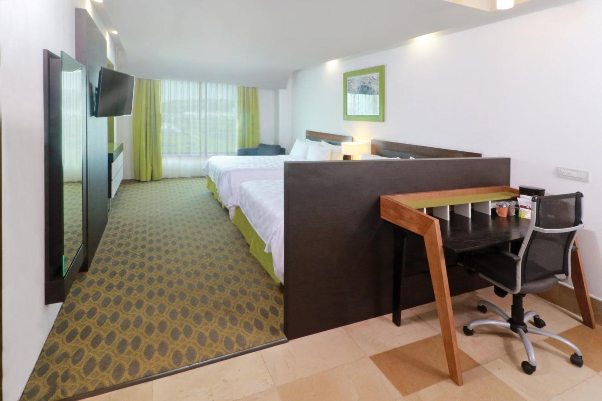Standard Double Room with Two Double Beds - Disability Access