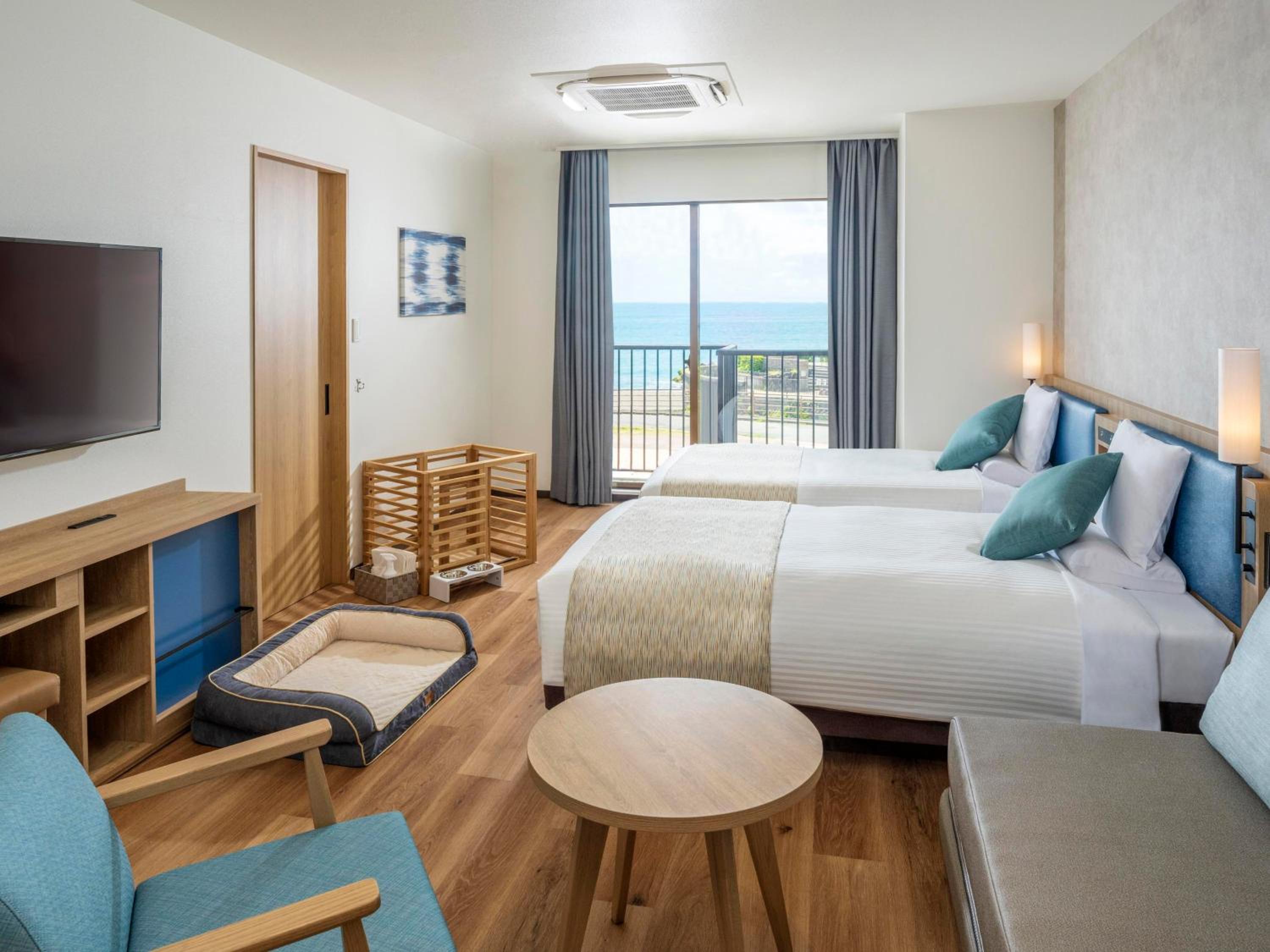 Twin Room with View Bath -Nonsmoking - Dog Friendly photo 2