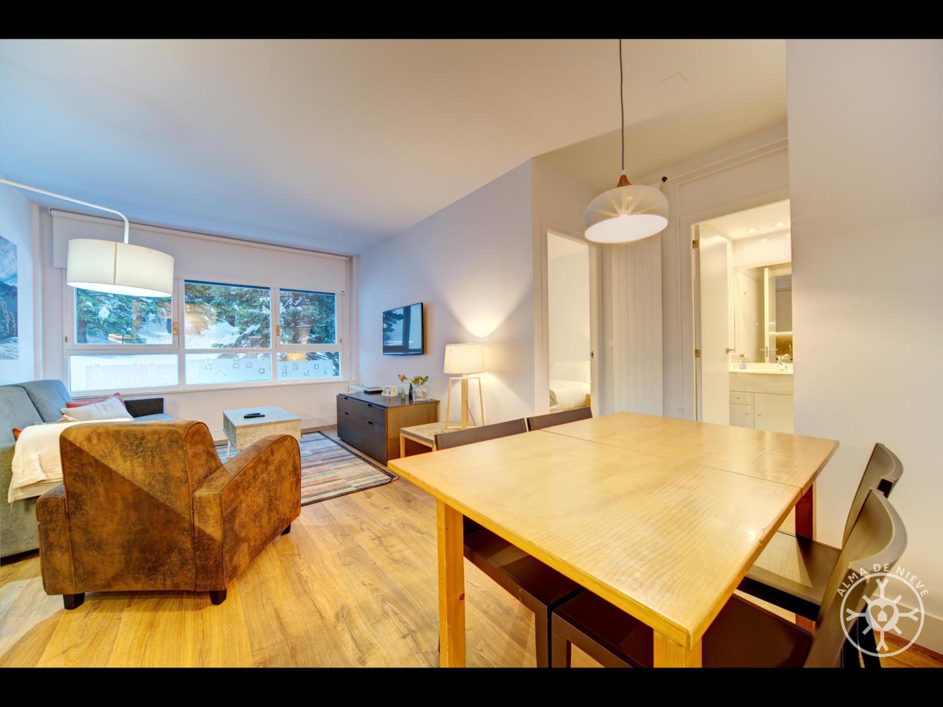 Apartamento de dos habitaciones