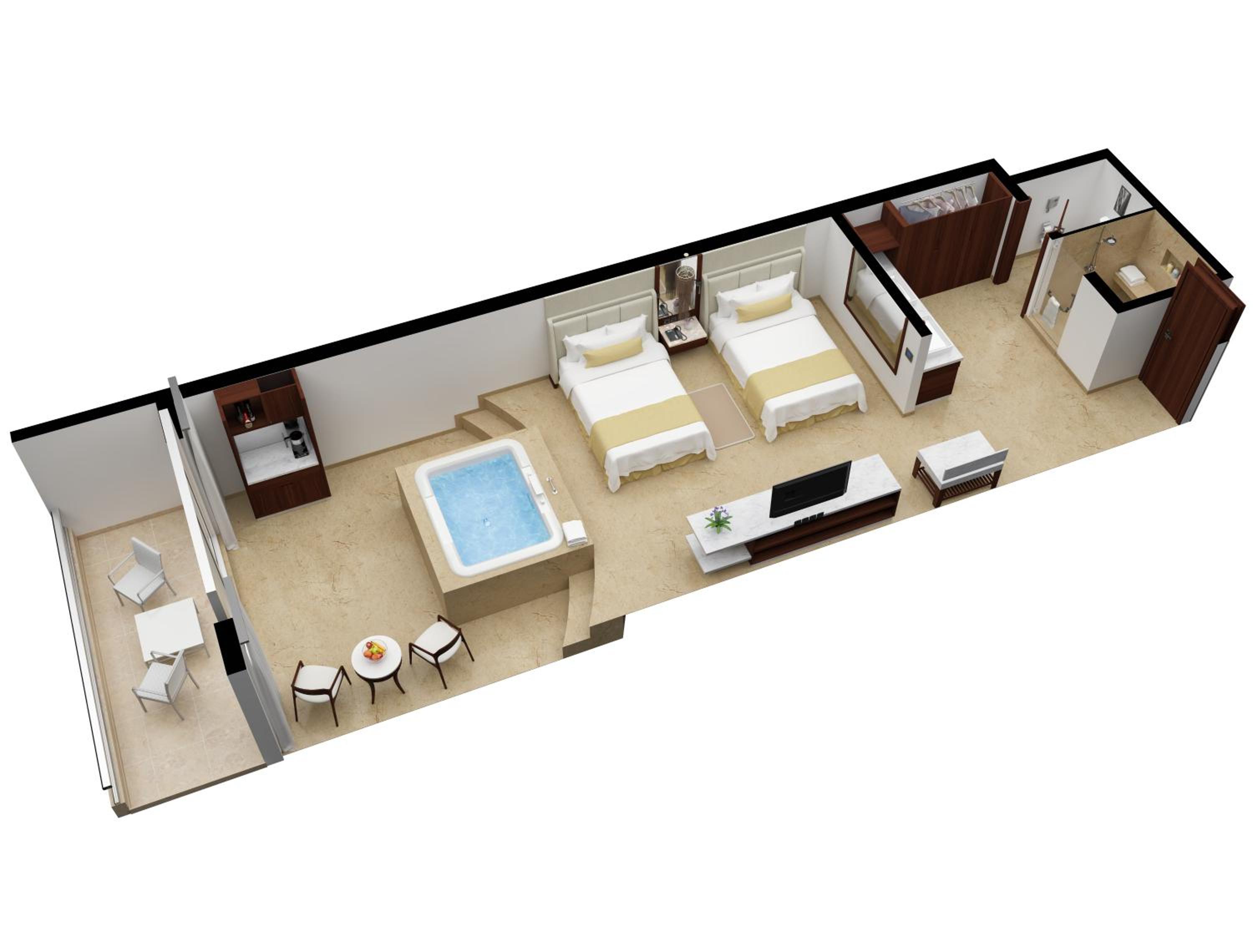 Superior Junior Suite Ocean View - Double Bed