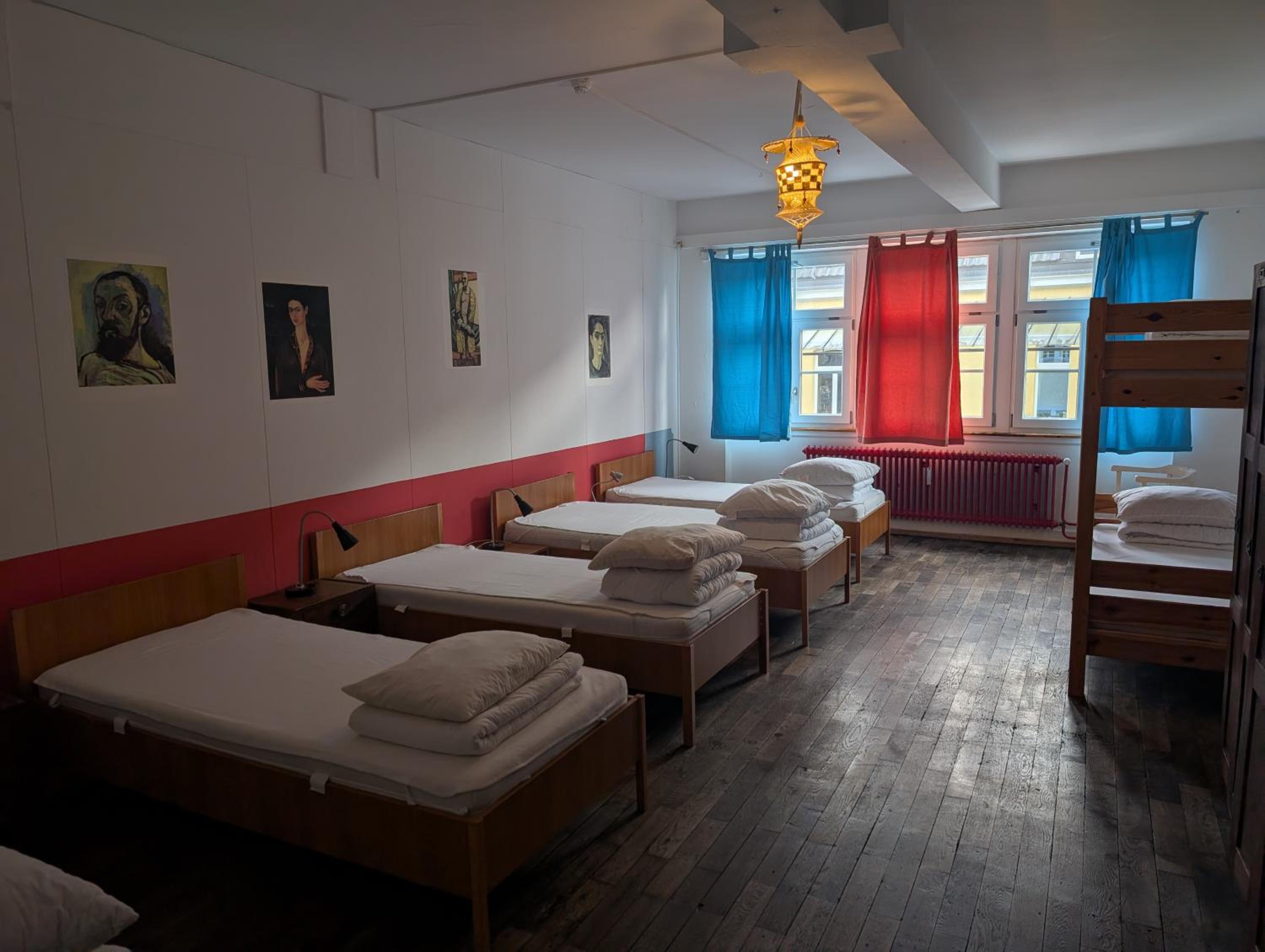 Single Bed in Female Dormitory Room