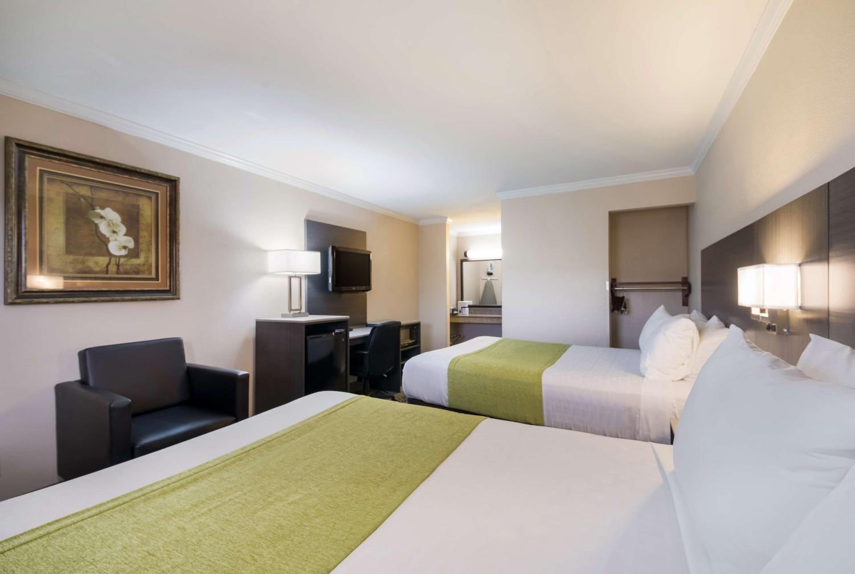 Queen Room with Two Queen Beds and Roll-In Shower - Mobility Accessible/Non-Smoking photo 3