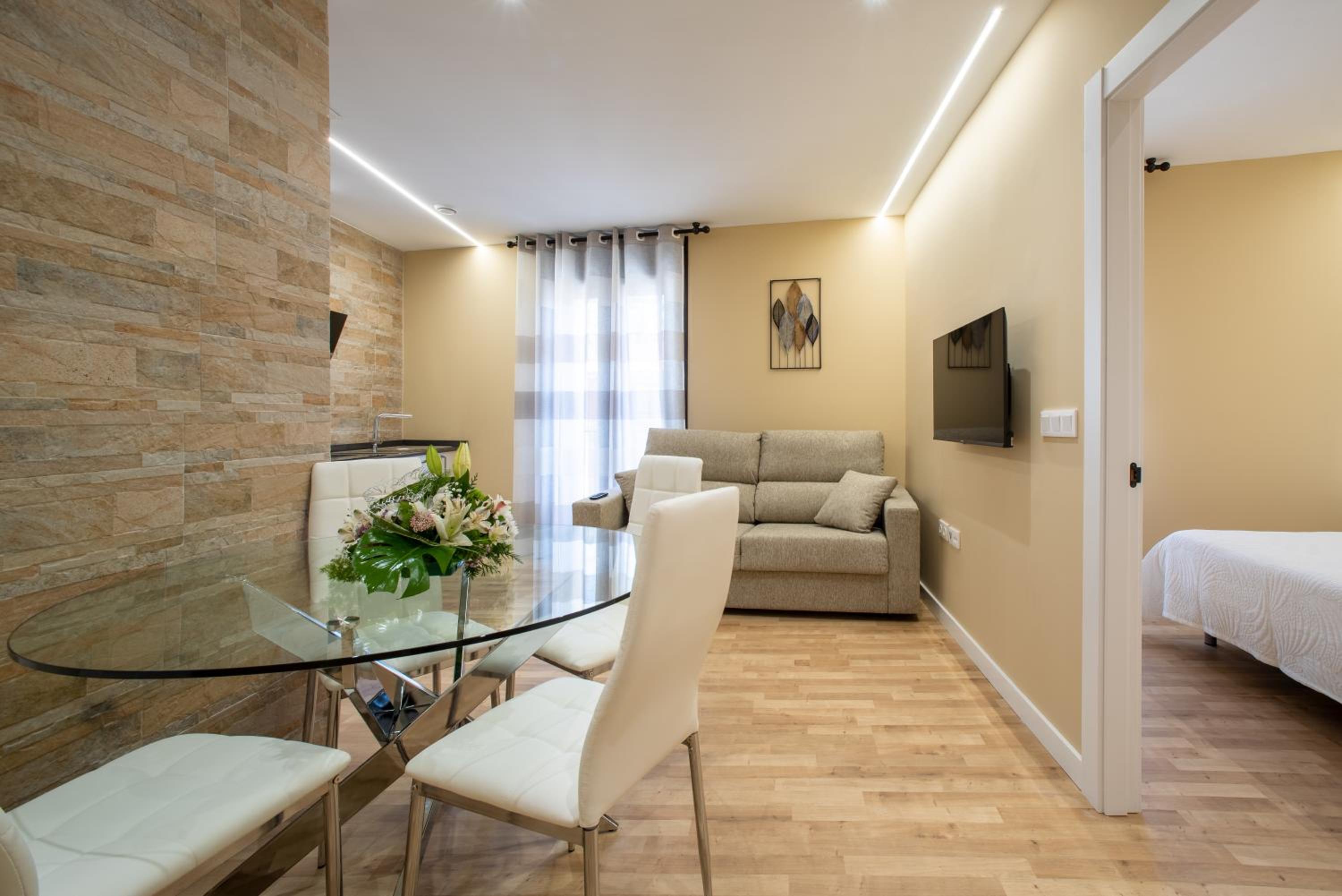 Apartamento con Balcón