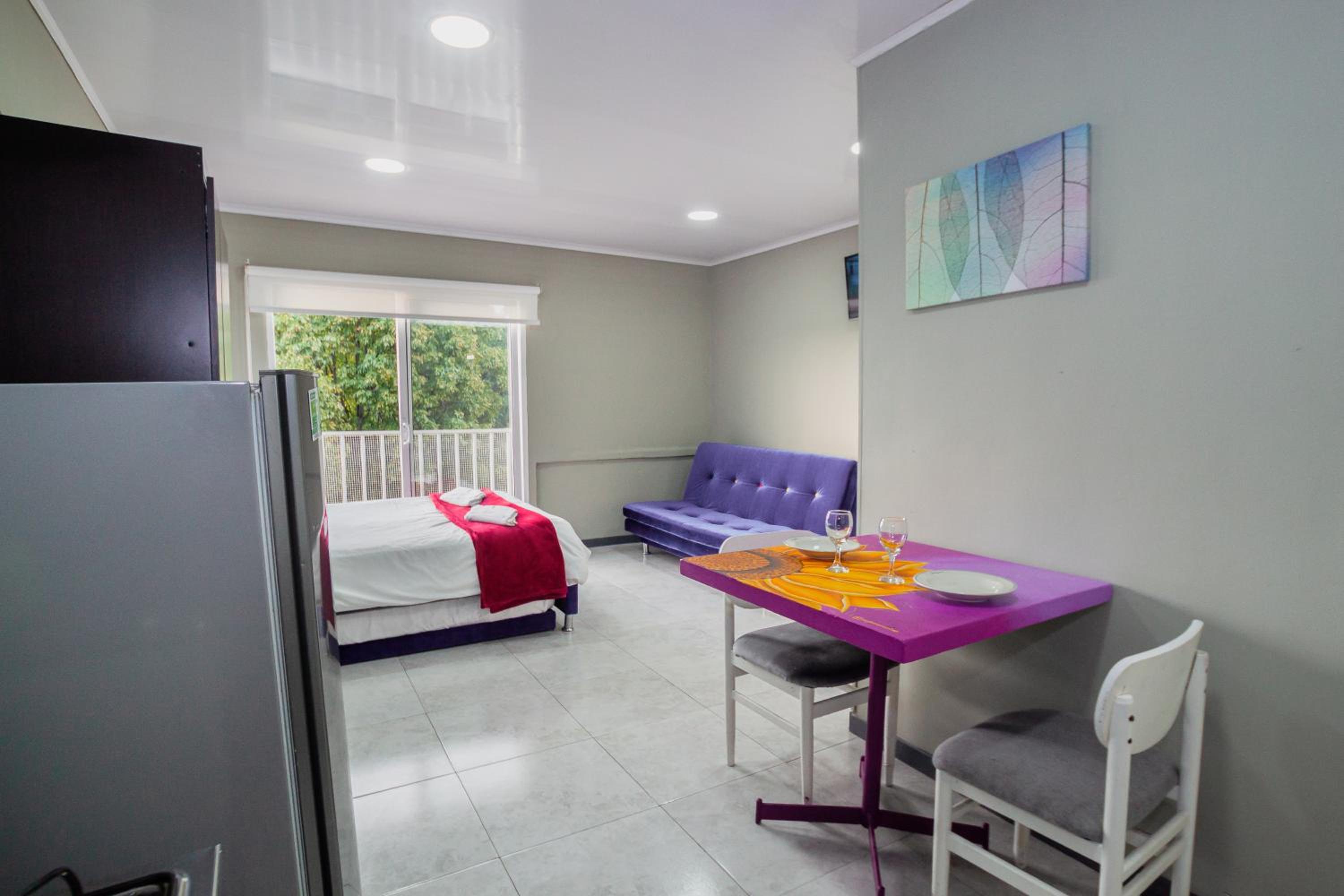 Studio with Balcony