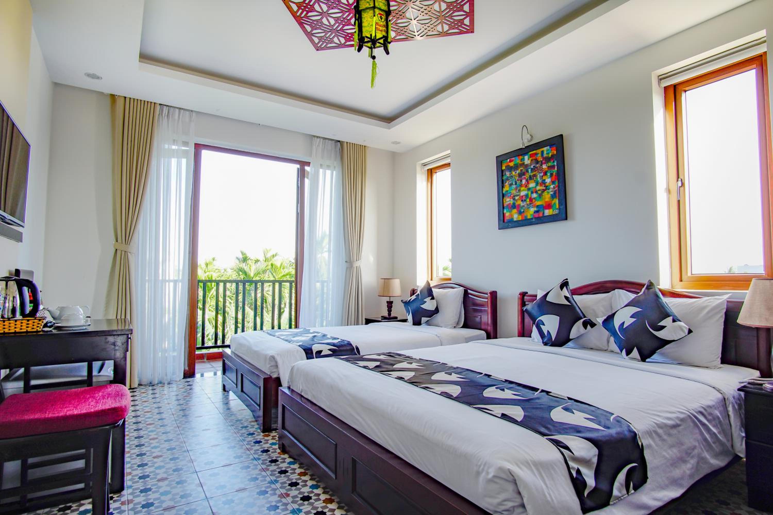 Superior Triple Room with Pool View