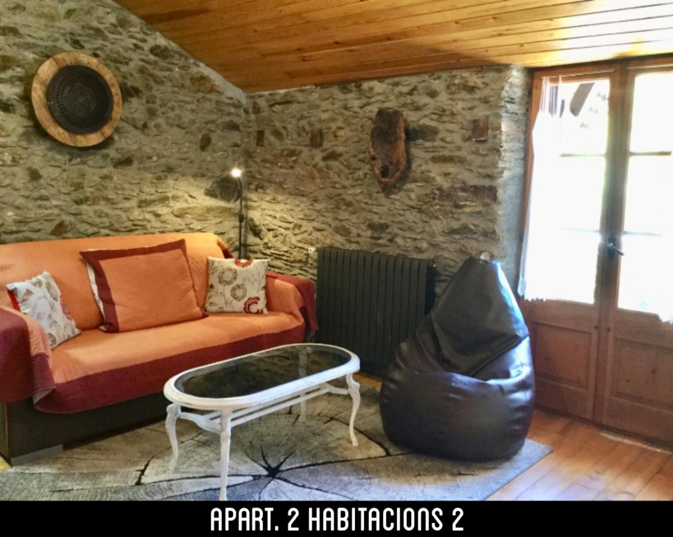 Apartamento de dos habitaciones