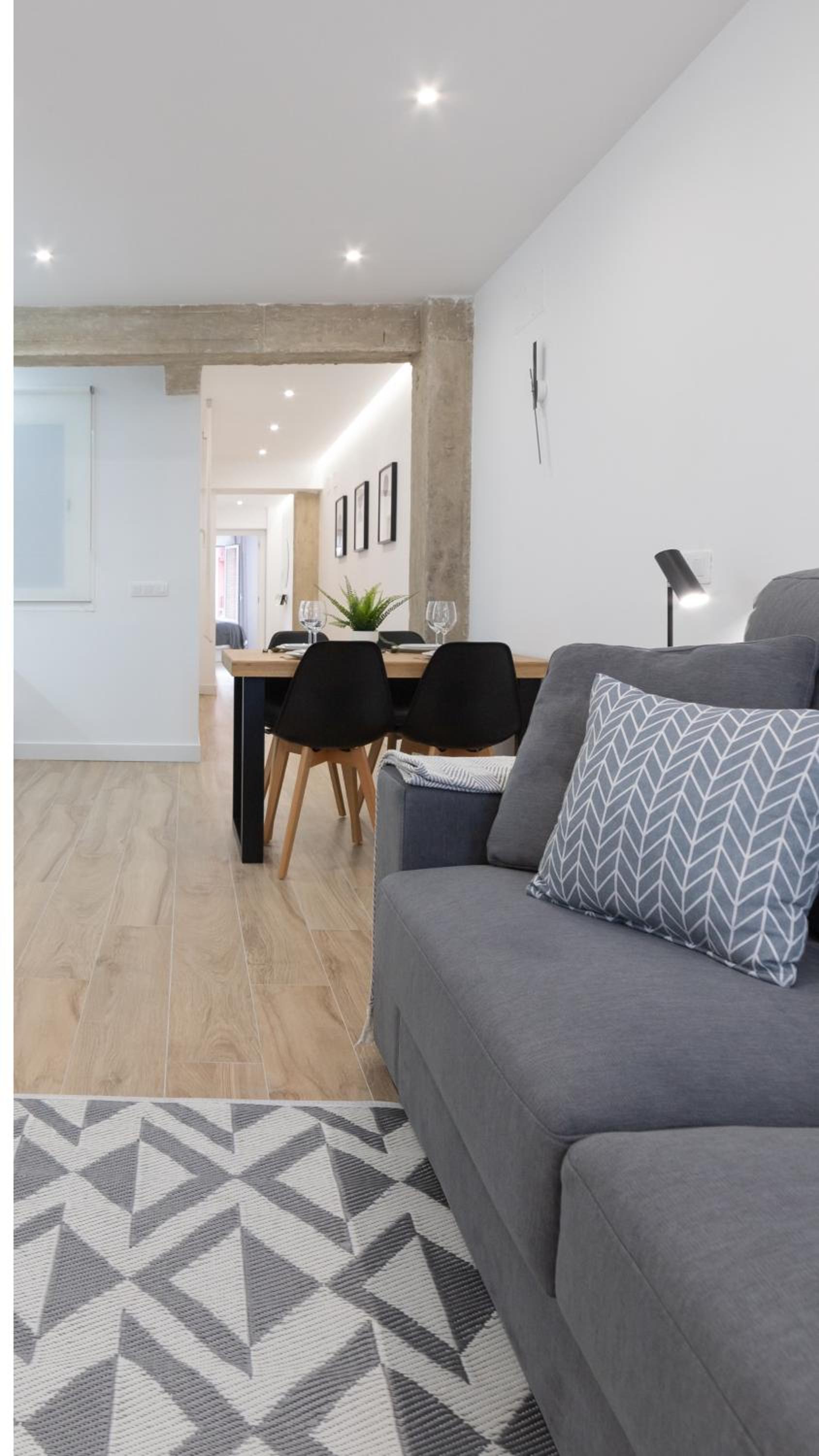 Apartamento de dos habitaciones