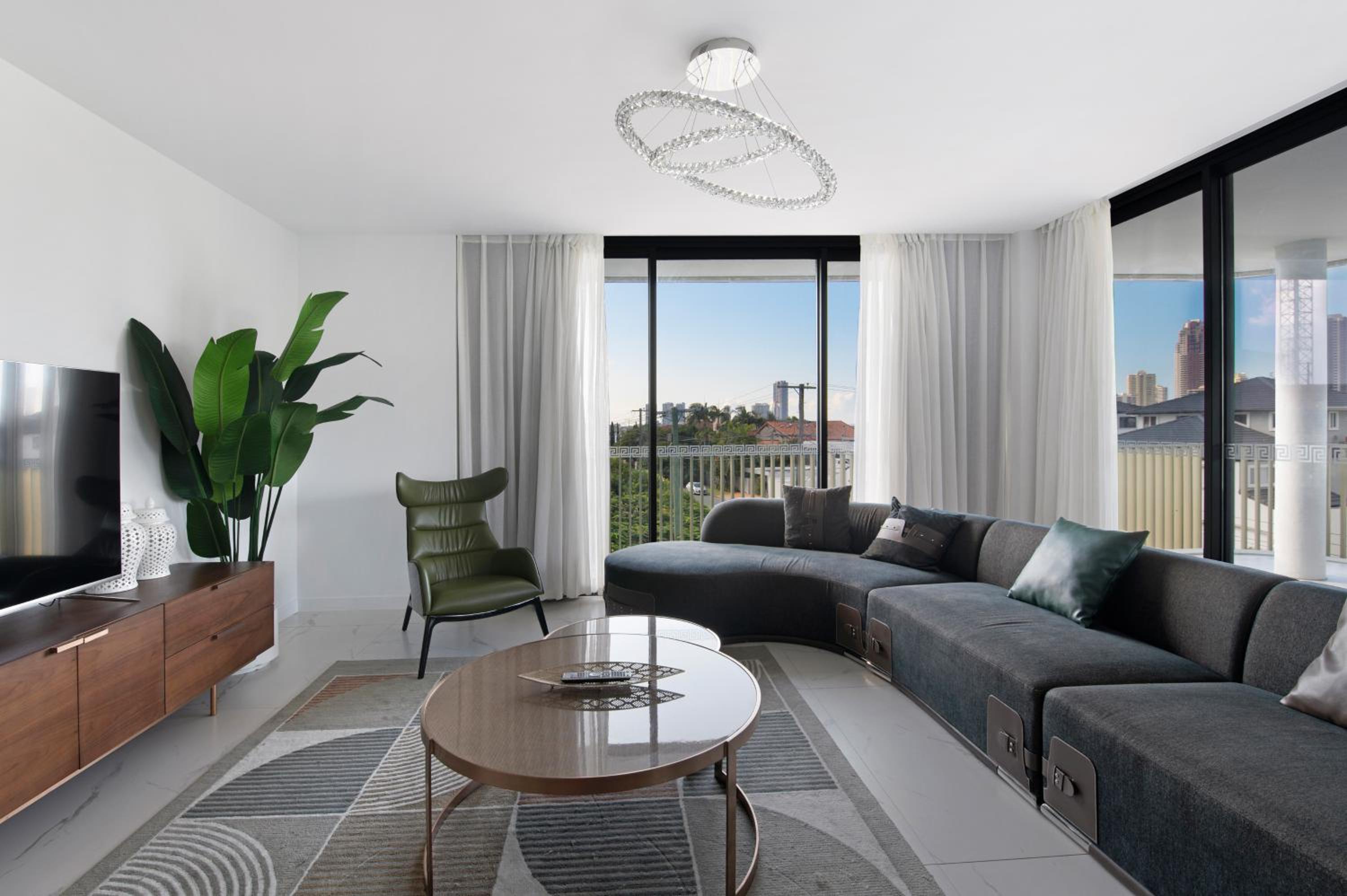 Luxury Penthouse Style Four-Bedroom Apartment
