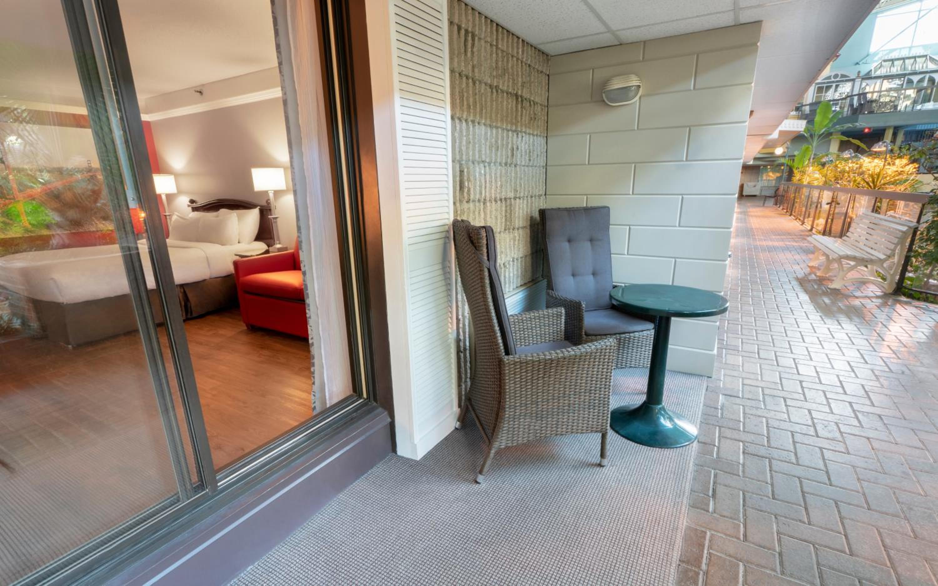 Traditional room, 1 Queen bed - Interior Terrace, garden area  photo 3